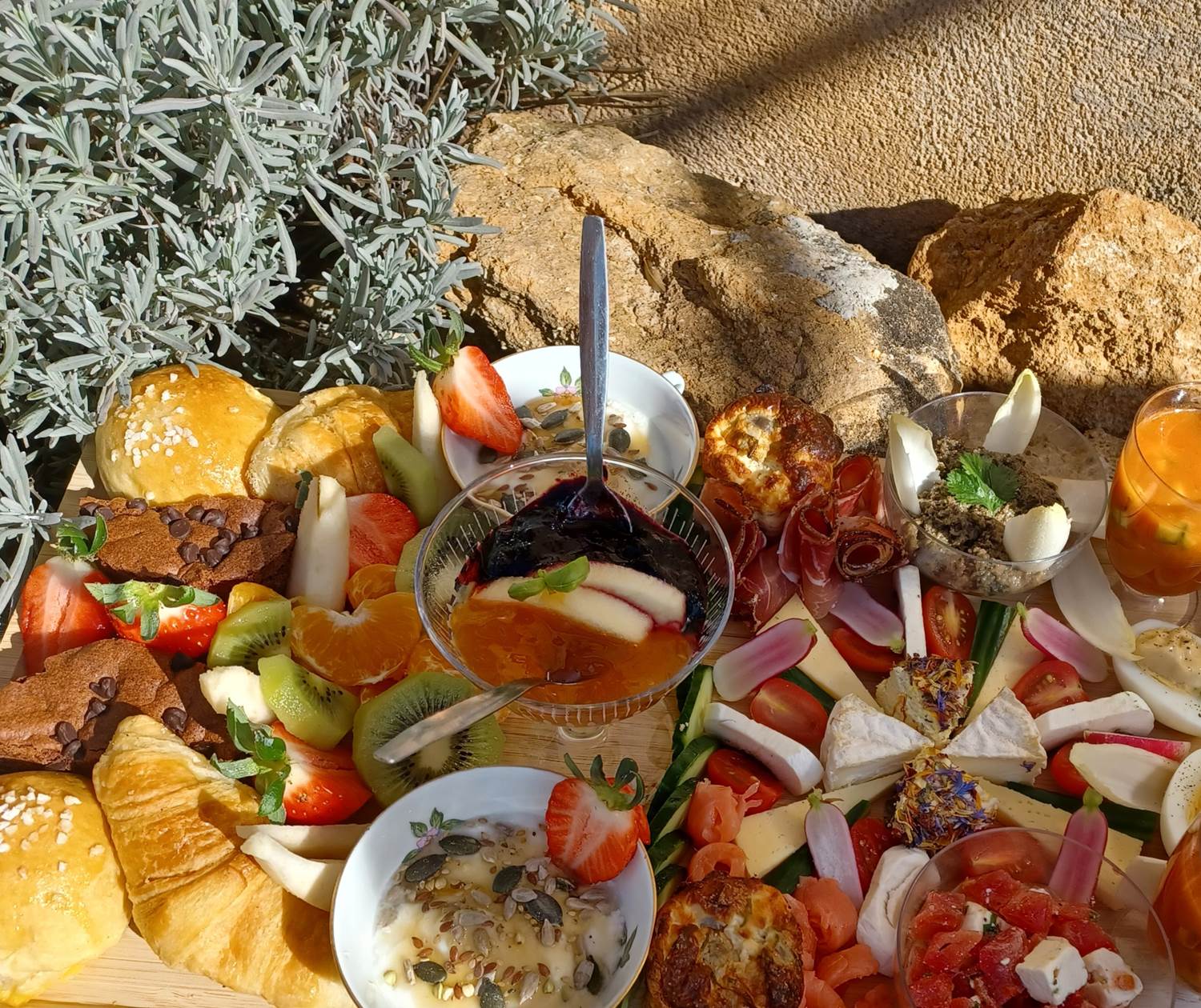 Brunch et départ tardif