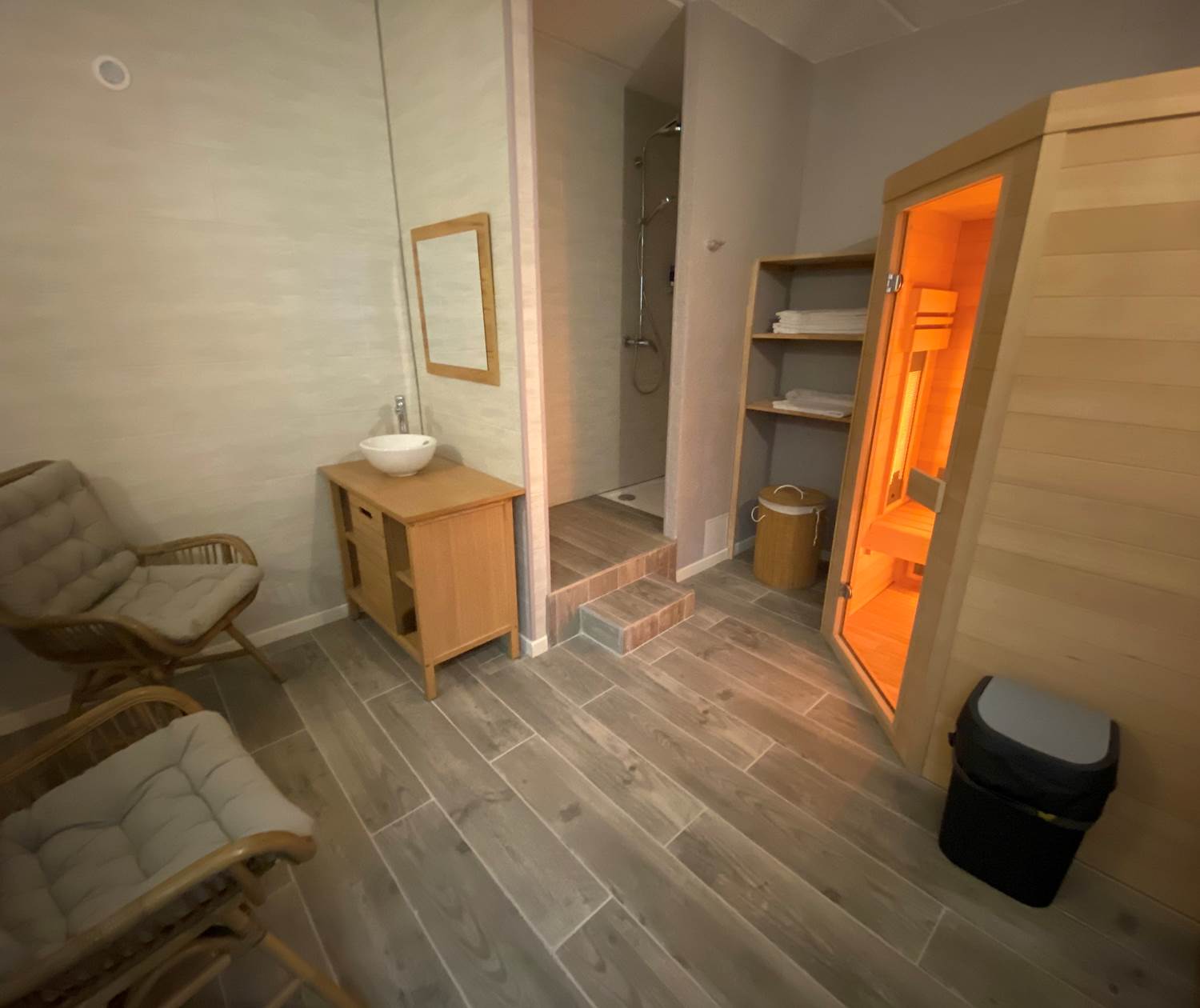 Espace sauna