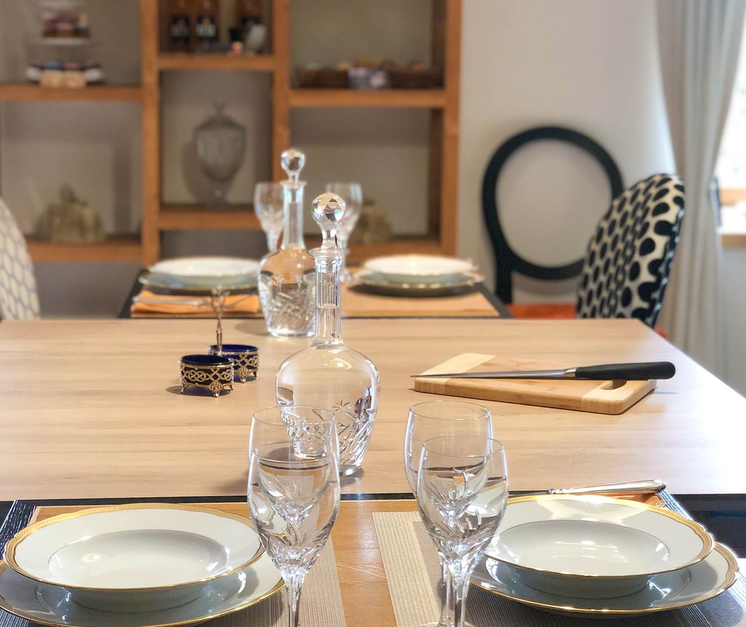 formules dîner avec service personnalisé