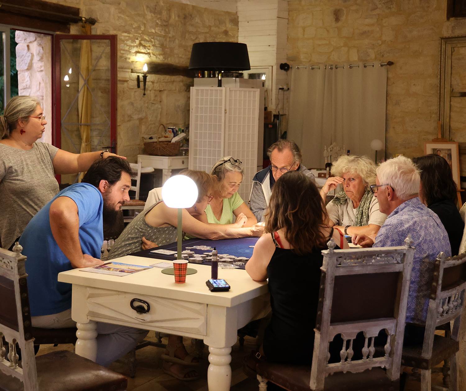 Soirée jeux au Château de Saint-Chamarand dans le Lot