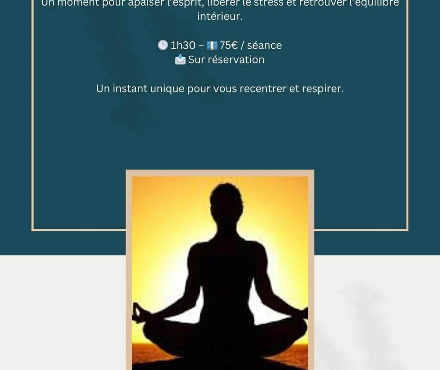 Séance méditation Villa Charles Ashton Sarzeau