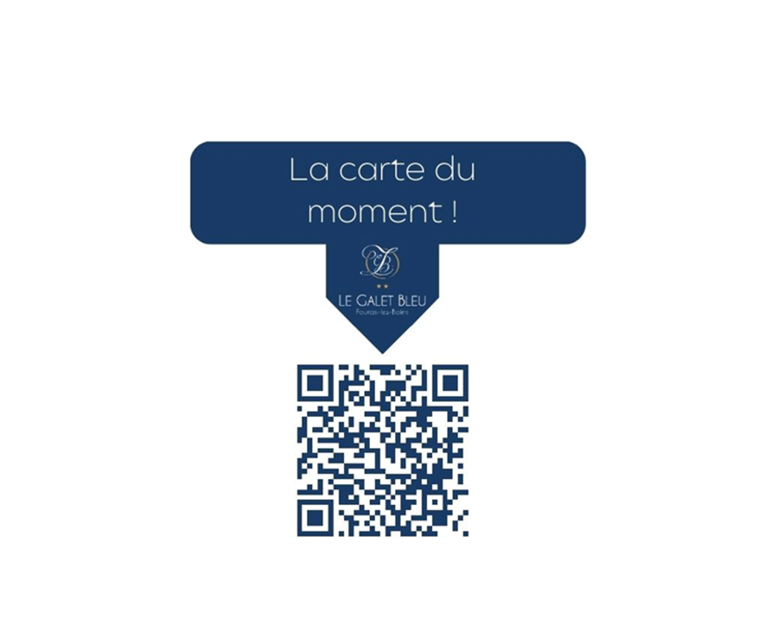 La carte du moment