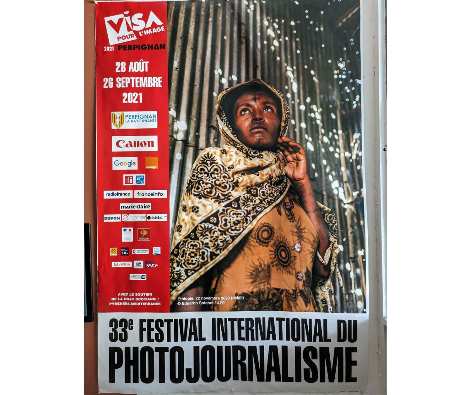 Ancienne affiche de Visa 2021