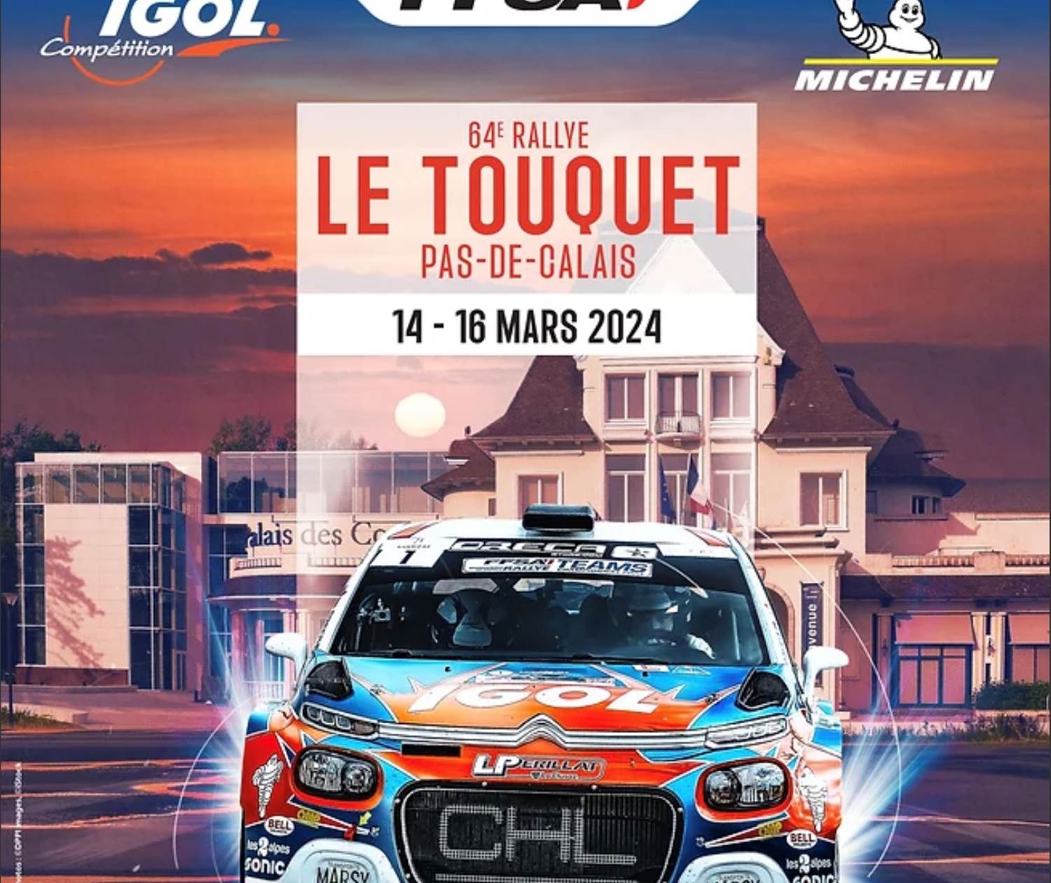 Rallye Le TOUQUET PARIS PLAGE