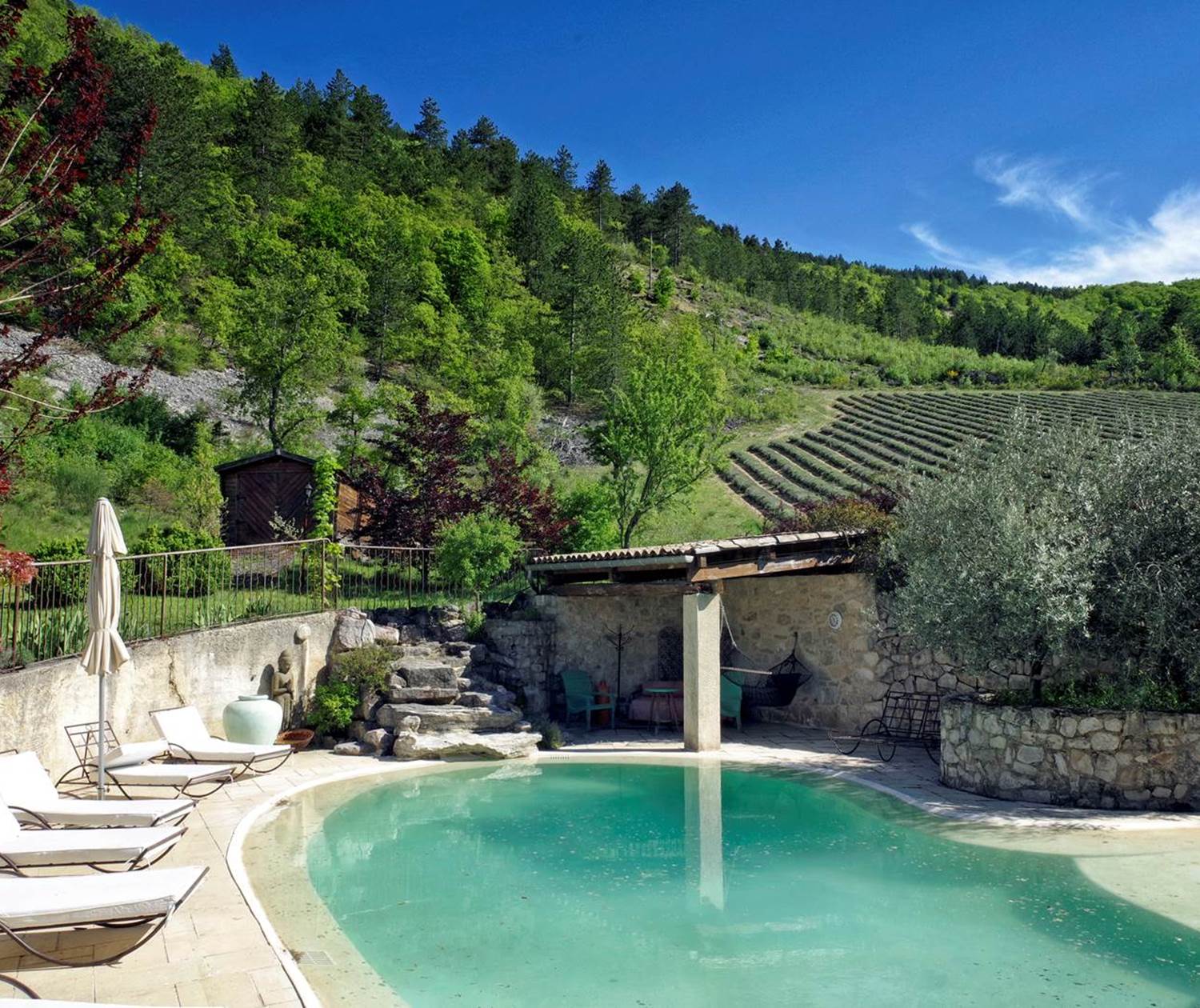 Le Deffends de Redon - la piscine