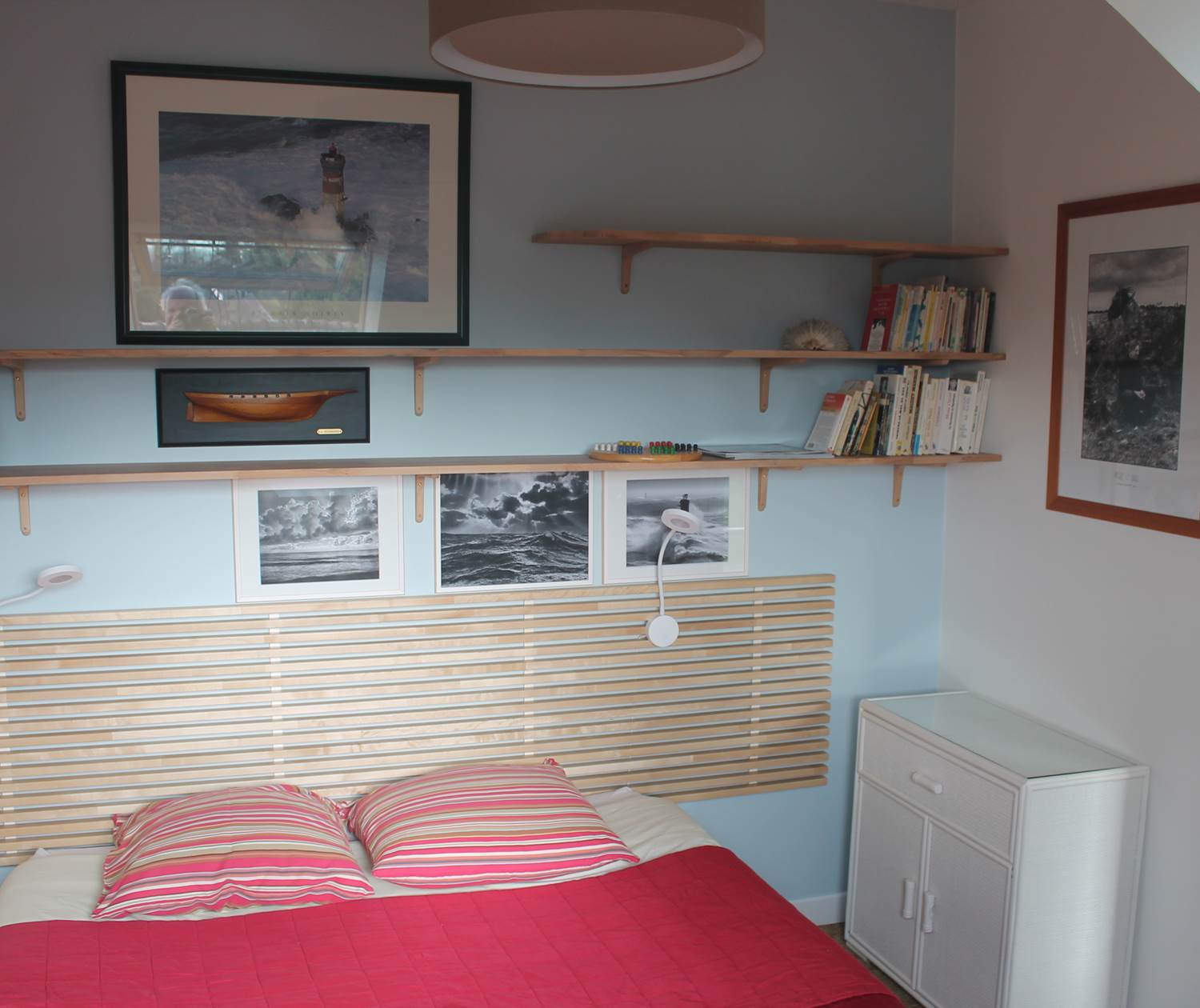 lit queen size de 160 cm