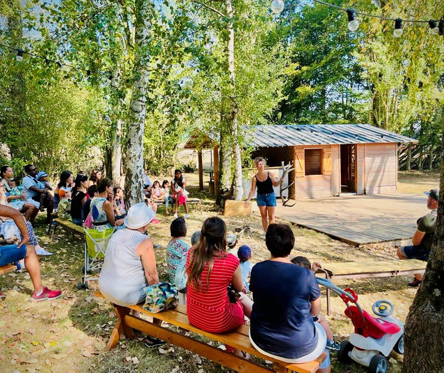 Visite de la ferme - Les Cerfs de la Fardellière