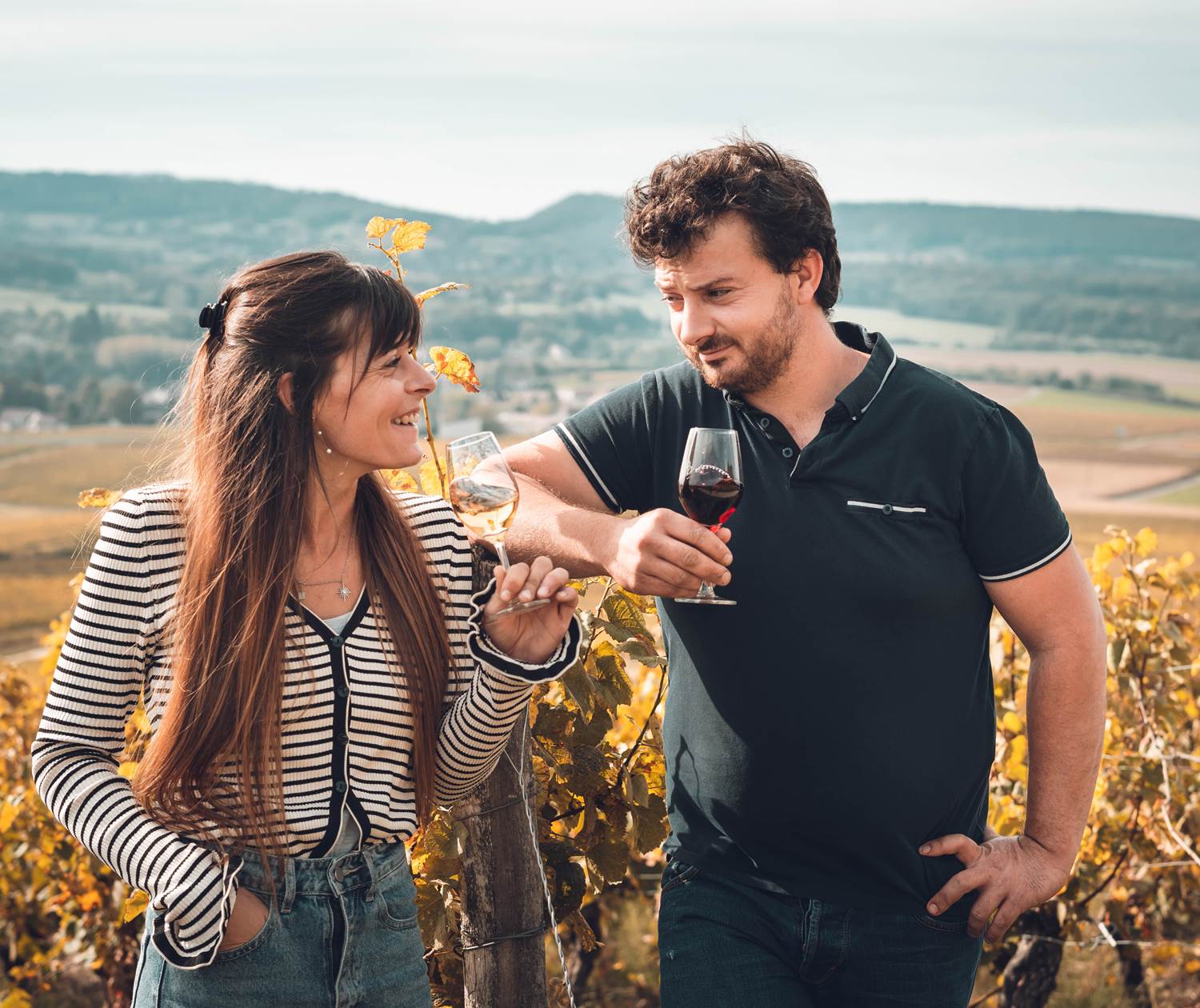 Clémentine et Bastien Baud, co-gérants
