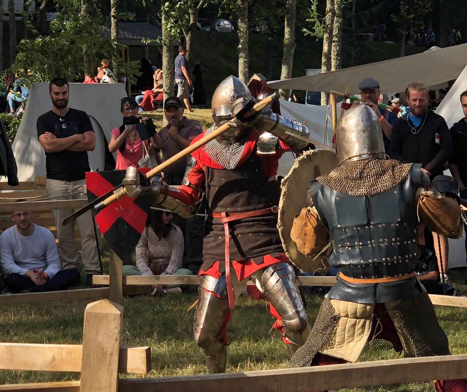 Combat de chevaliers