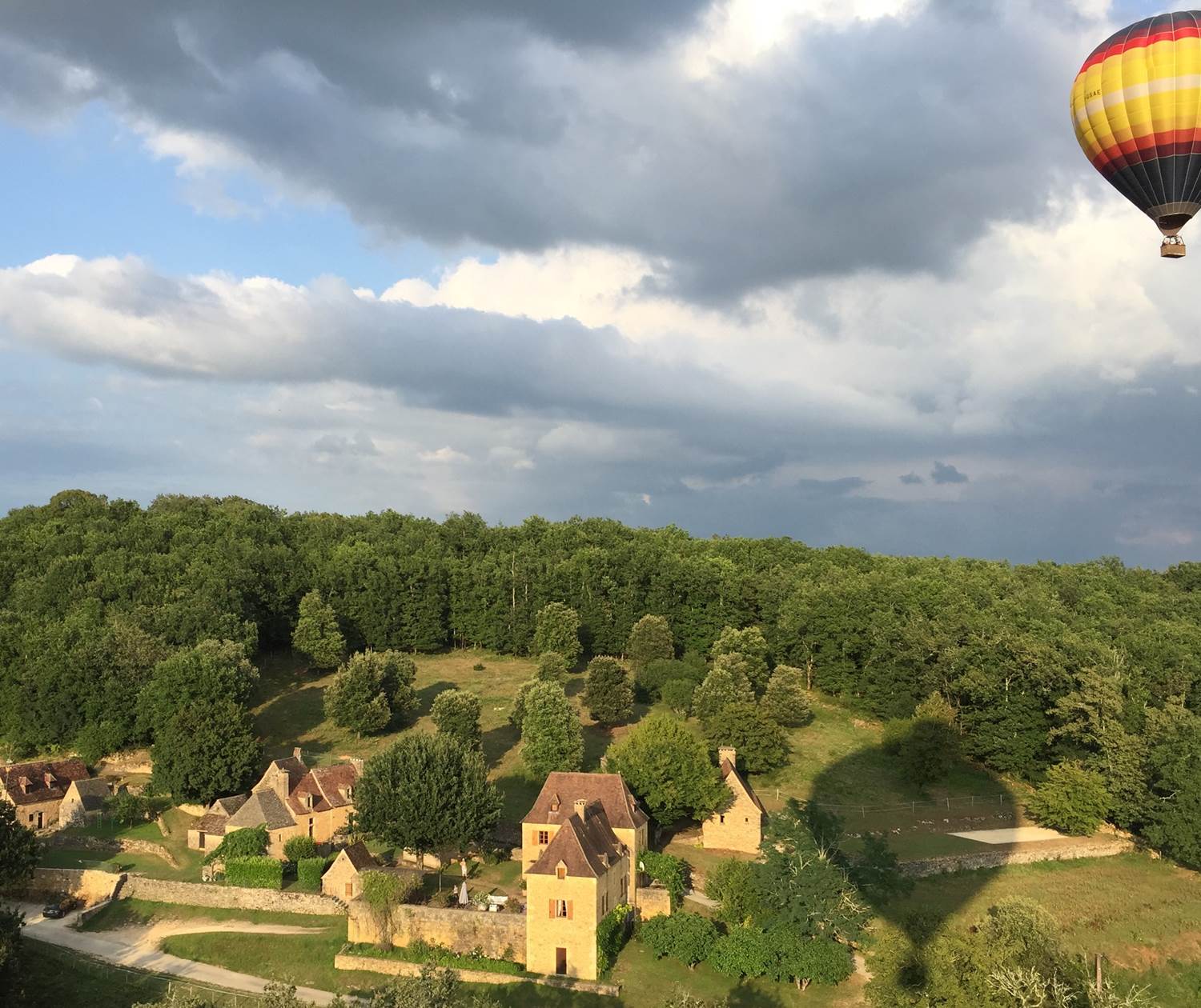 Vol en montgolfière