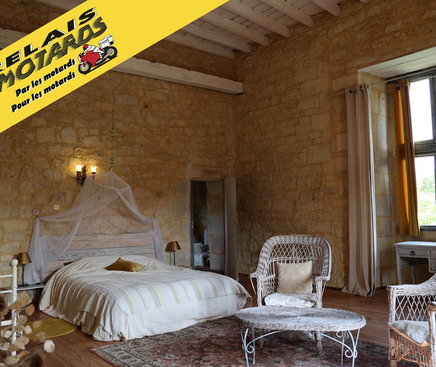 Chateau de Saint Chamarand, Relais Motards