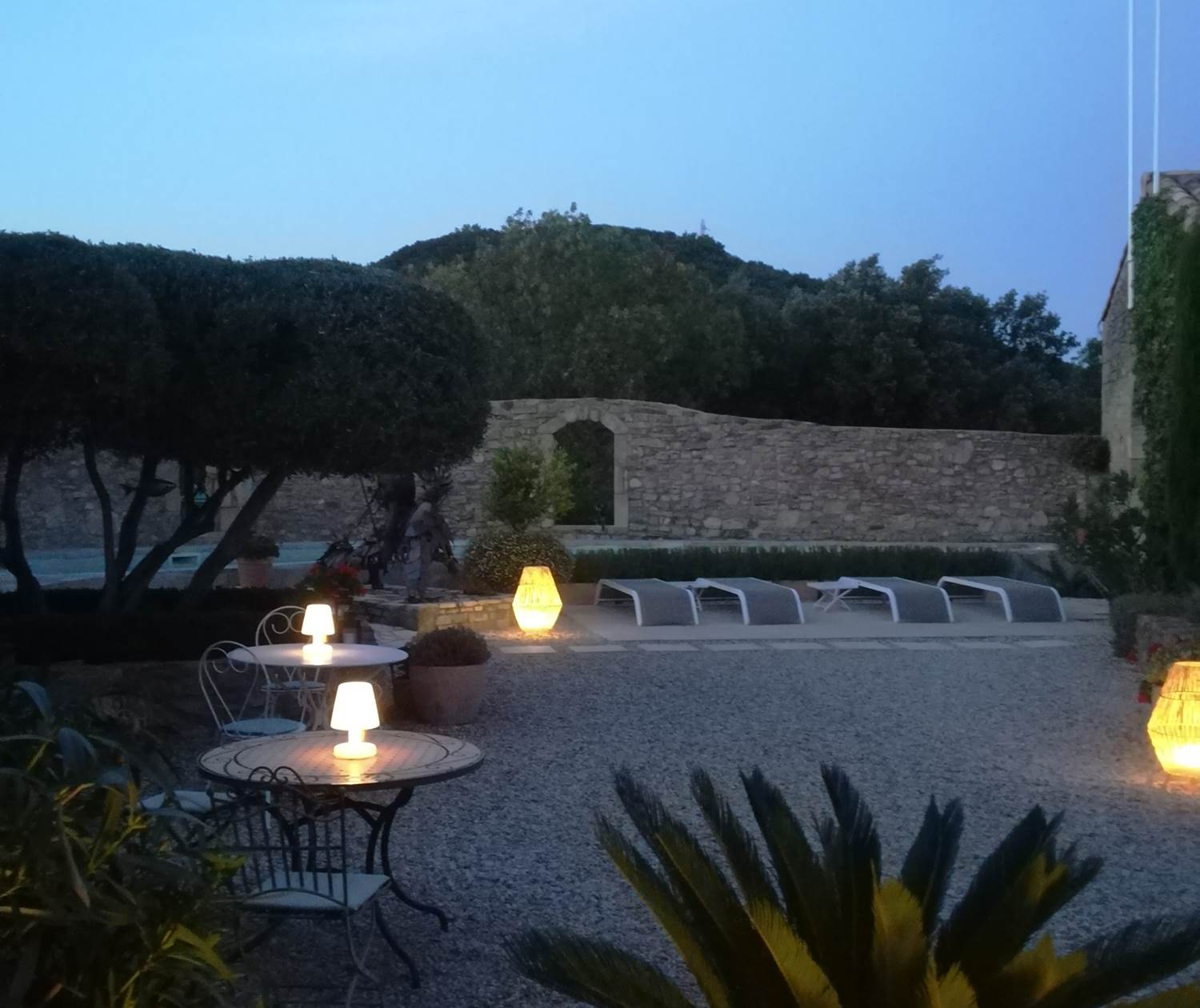 Chateau Olmet garden