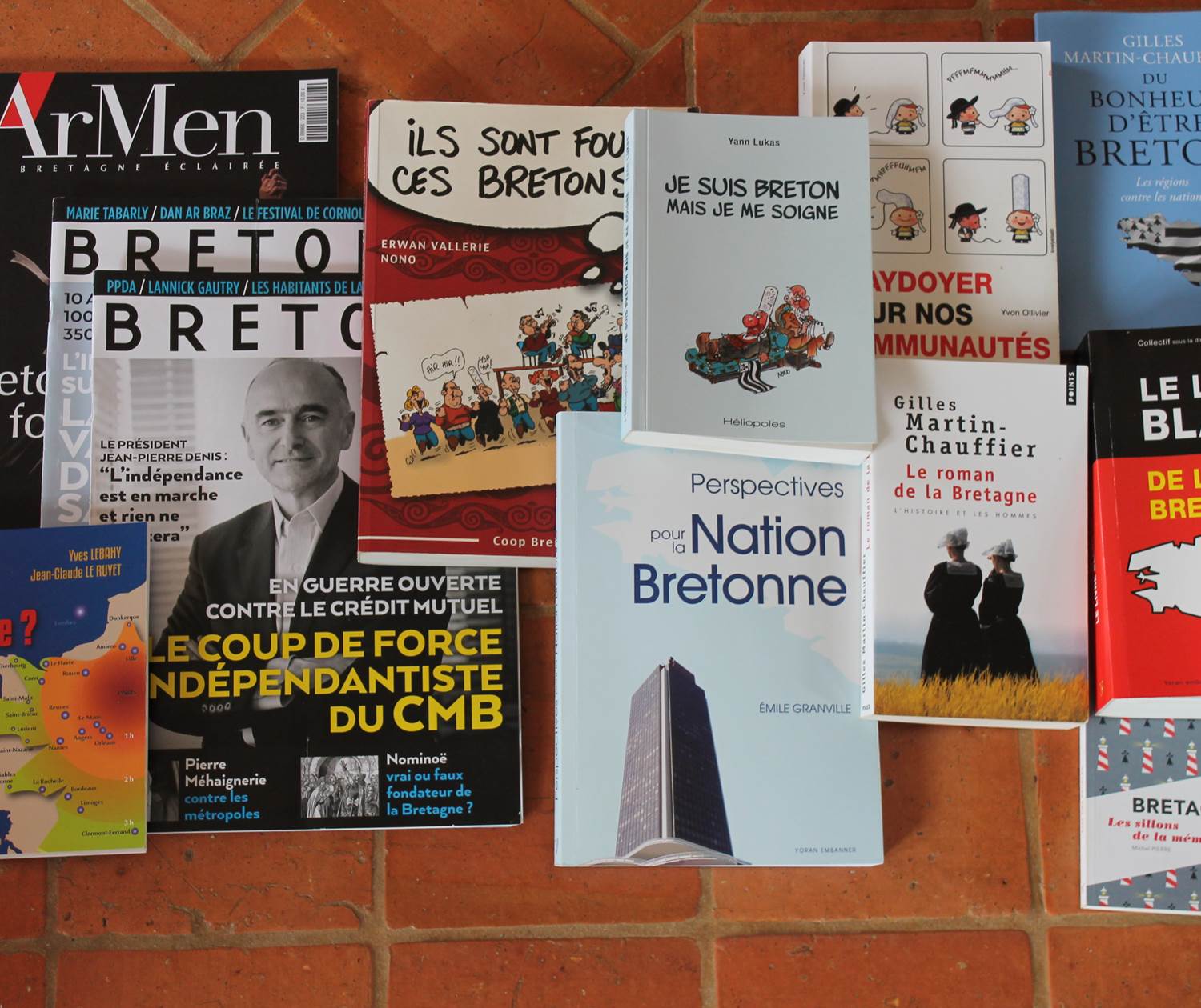 Des ouvrages modernes aux entipodes du folklore pour connaitre la Bretagne et son destin.