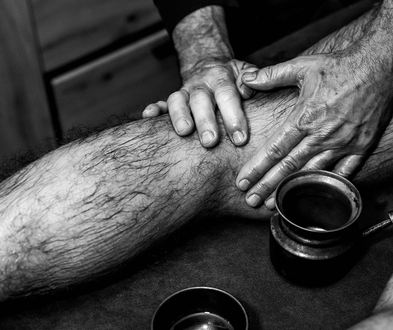 Massage aux huiles essentielles