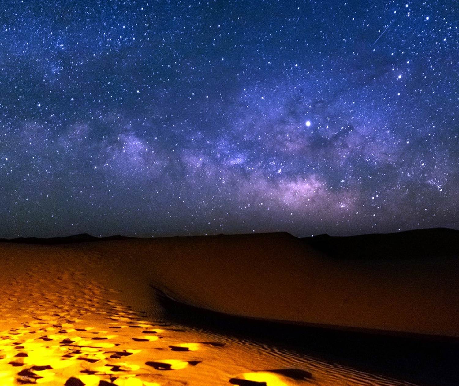 La nuit magique sous les étoiles