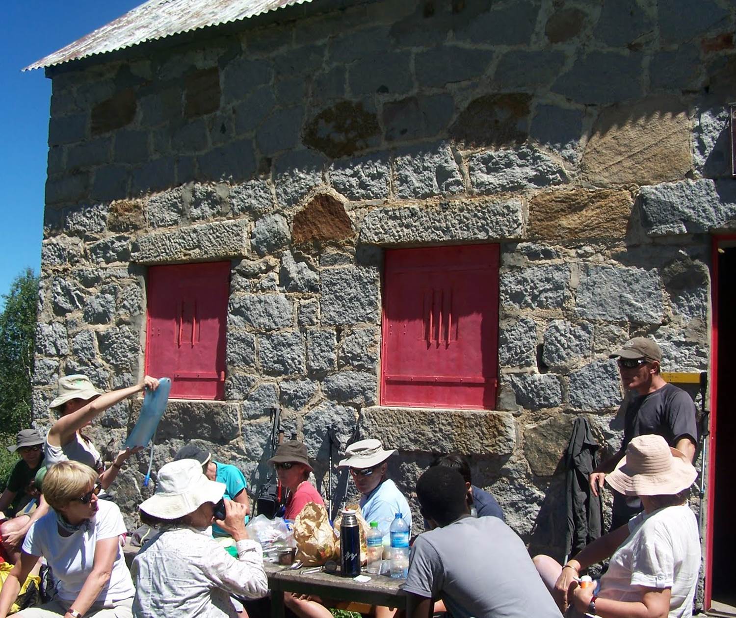 Pique-nique au refuge