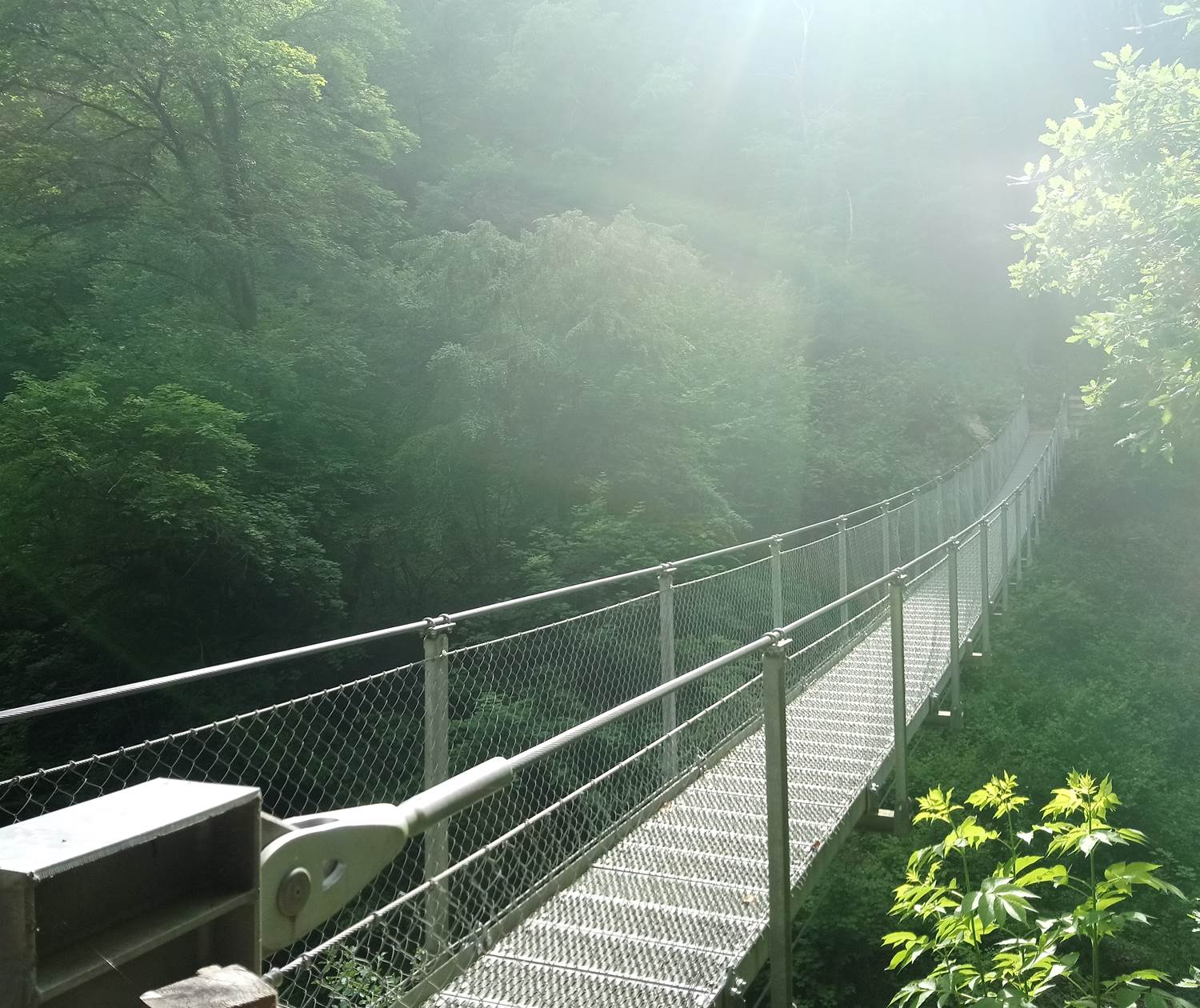 Passerelle Himalayenne Lapleau Le Vendahaut