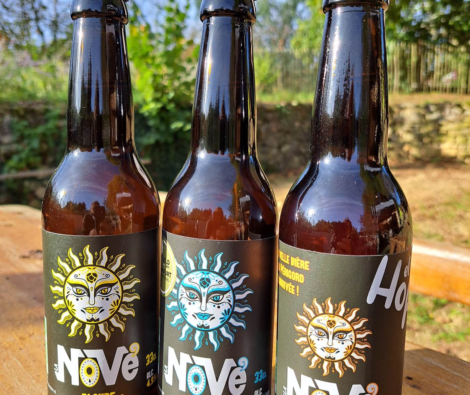 Bières artisanales bio LA NOVE en vente à la boutique INYAQAB