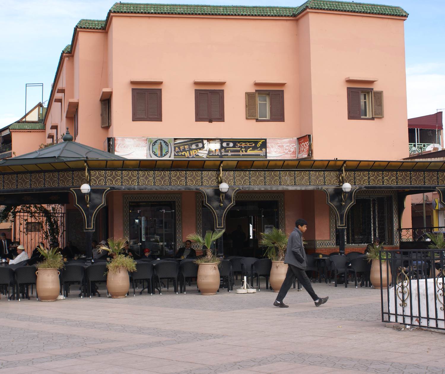 Café à marrakech