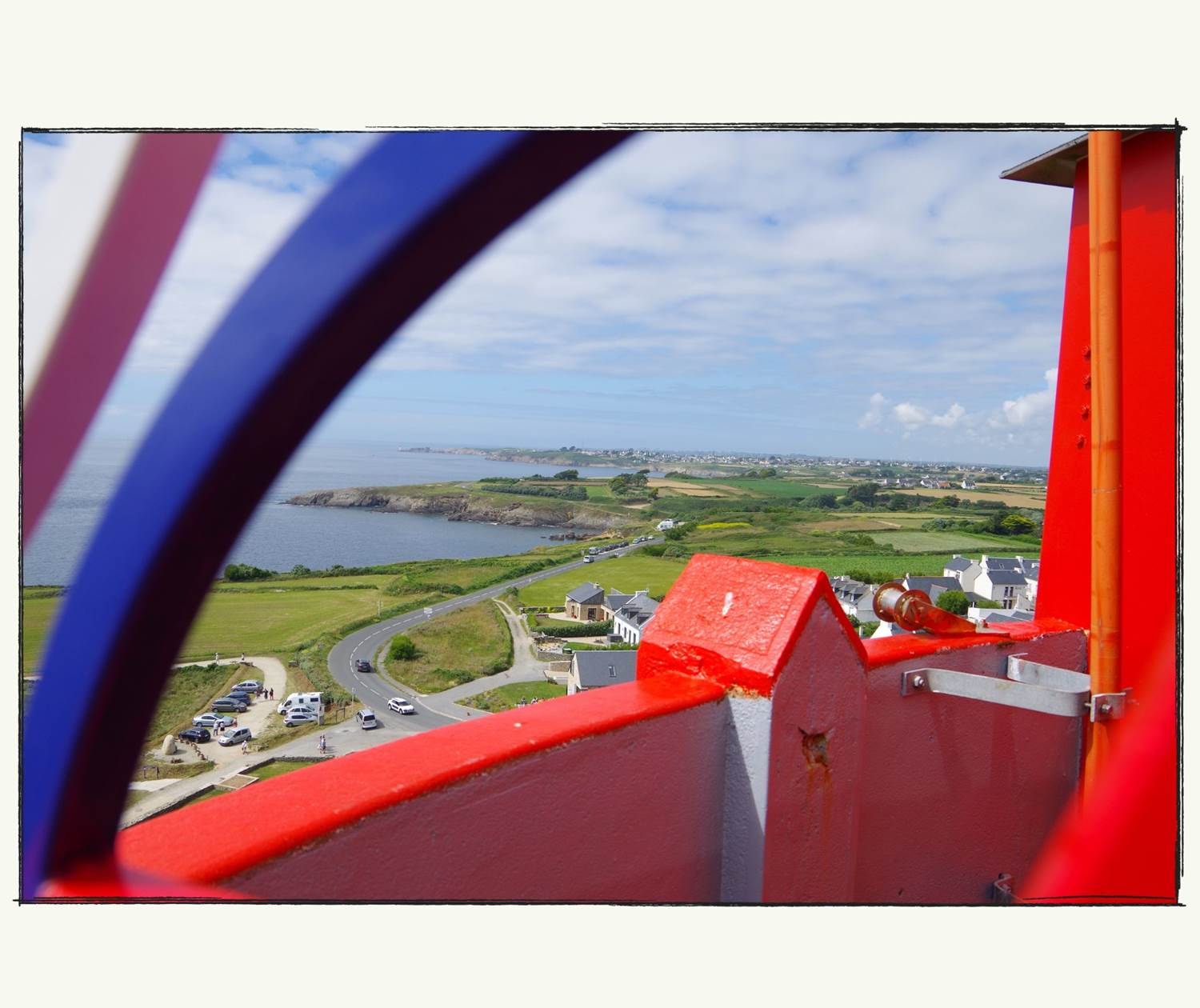 Depuis le haut du phare de Saint-Mathieu, Plougonvelin