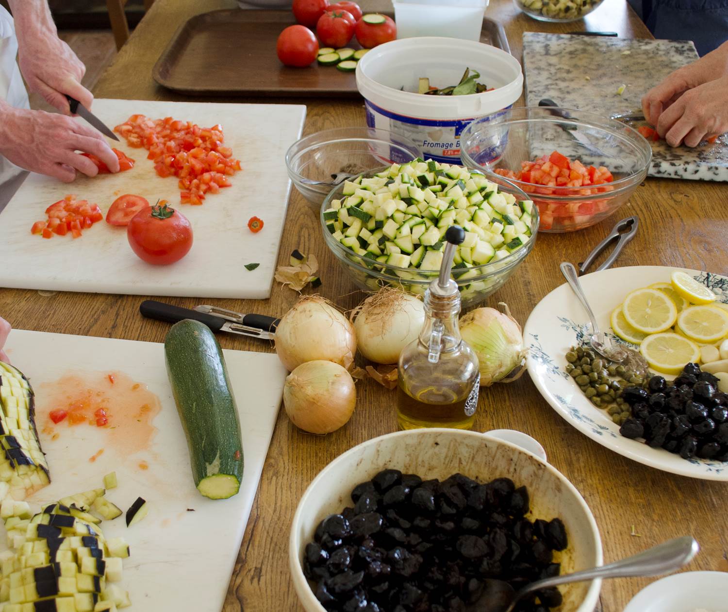 cours de cuisine au mas des figues