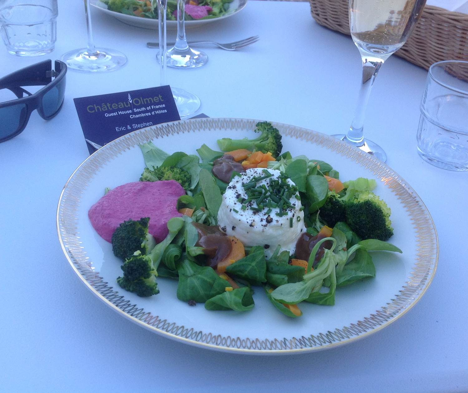 Chateau Olmet vegetarian