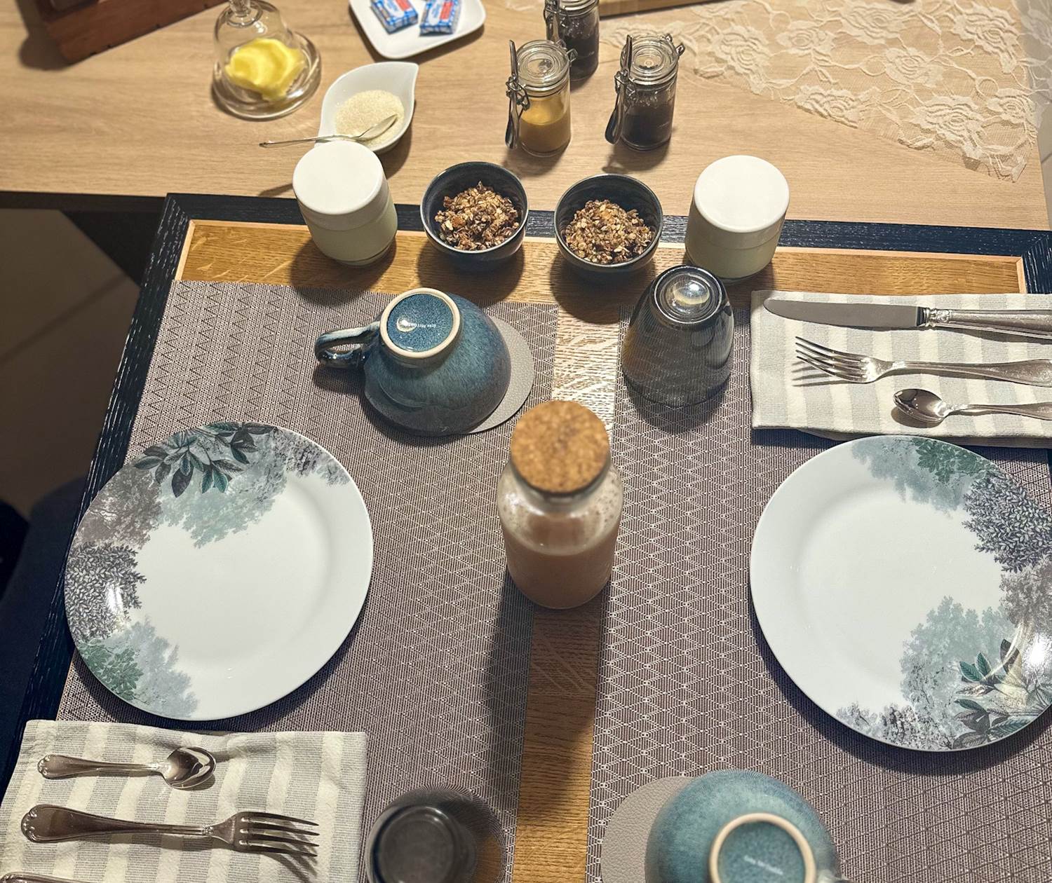 petit-déjeuner gourmand et fait-maison, miam!