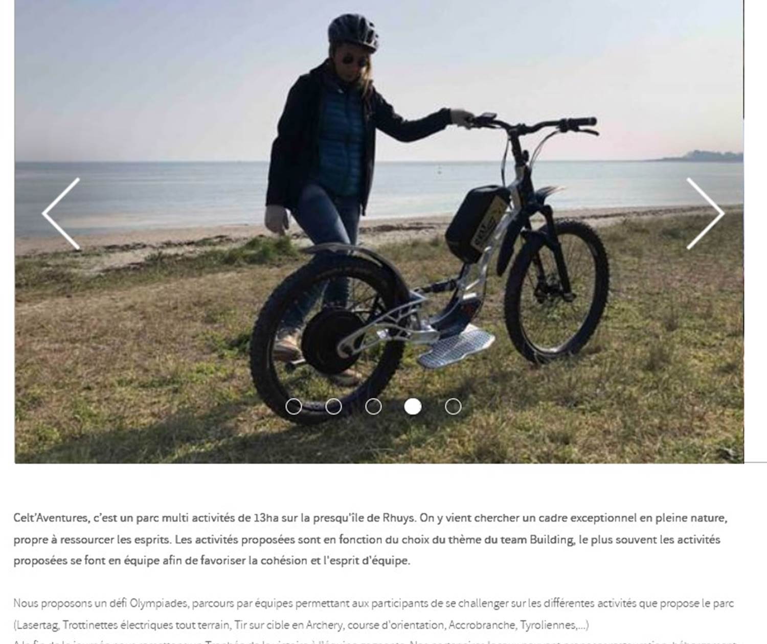 Notre Partenaire Celt'Aventure