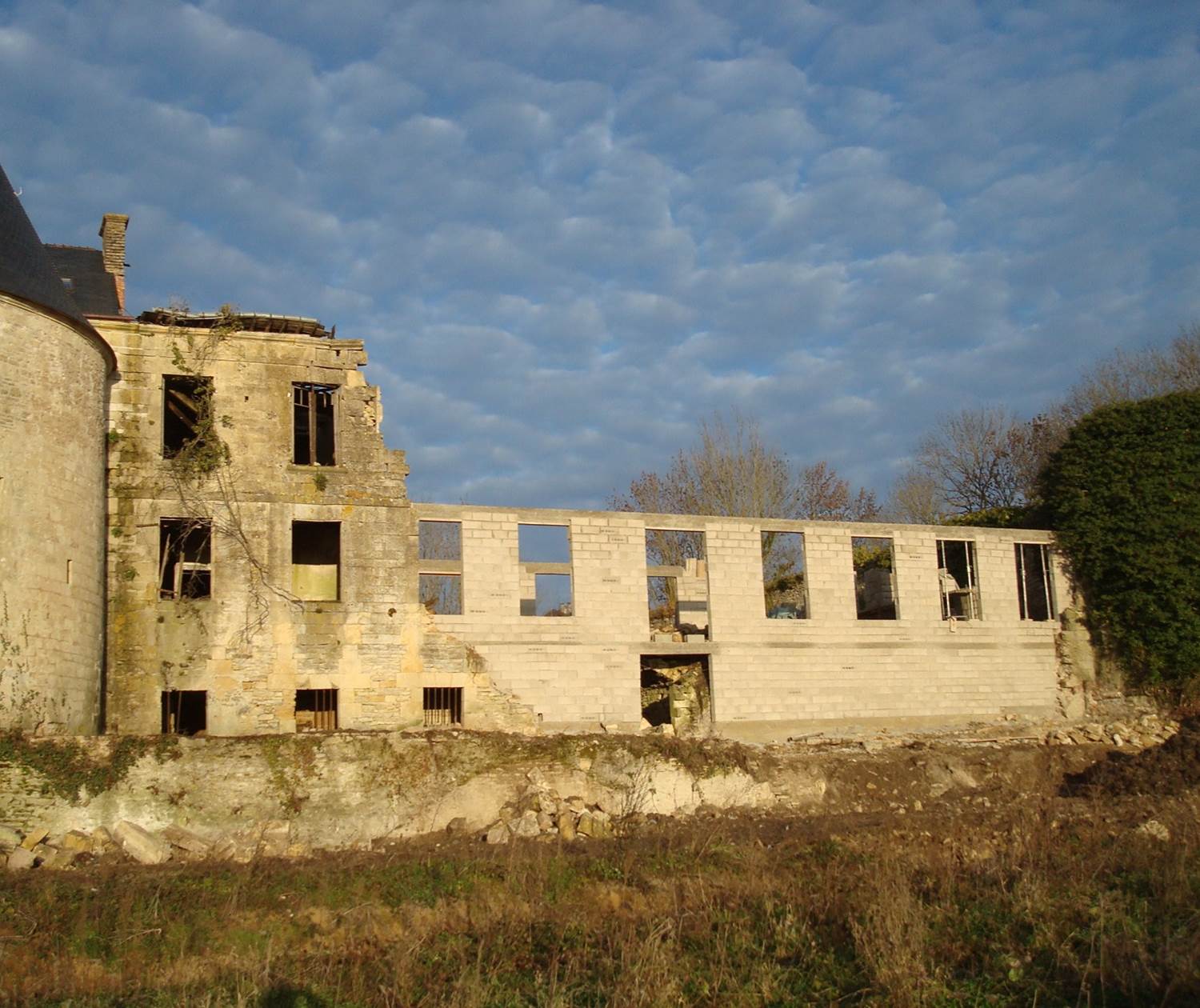 corps de logis fin 2010