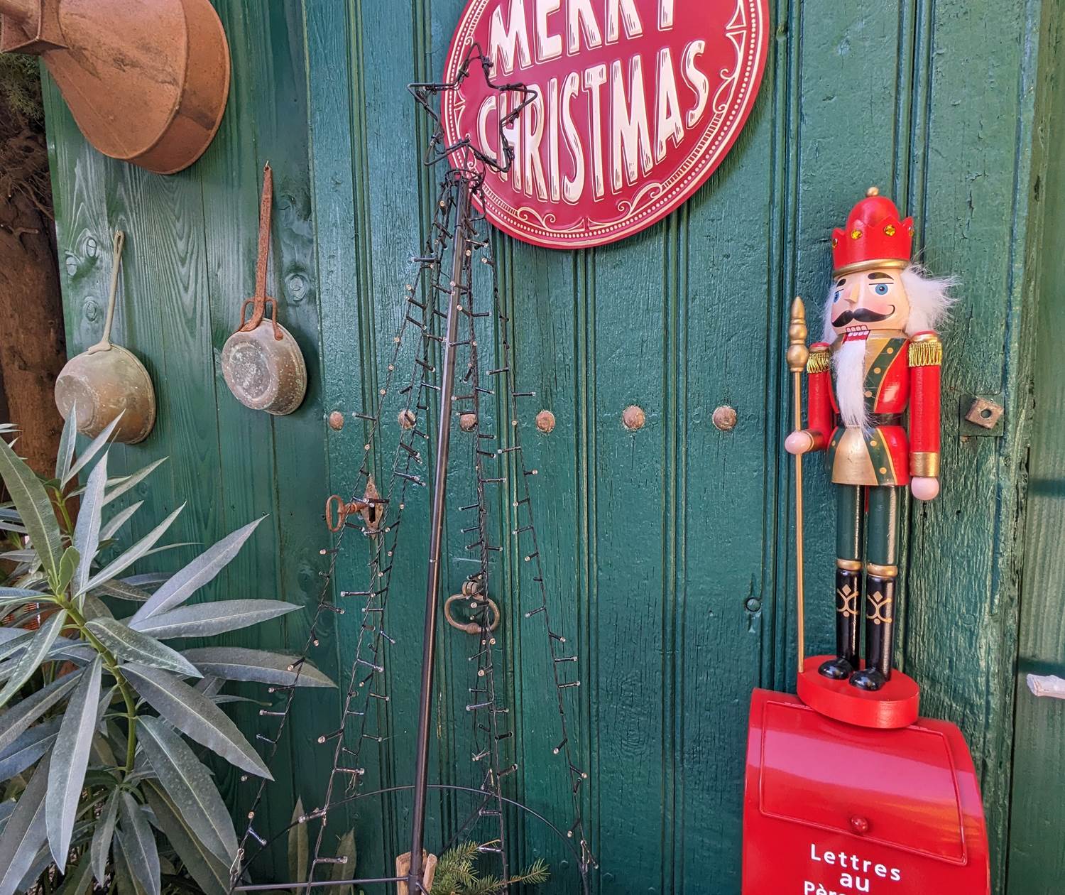 Préparation du Noël au Cèdre 1830