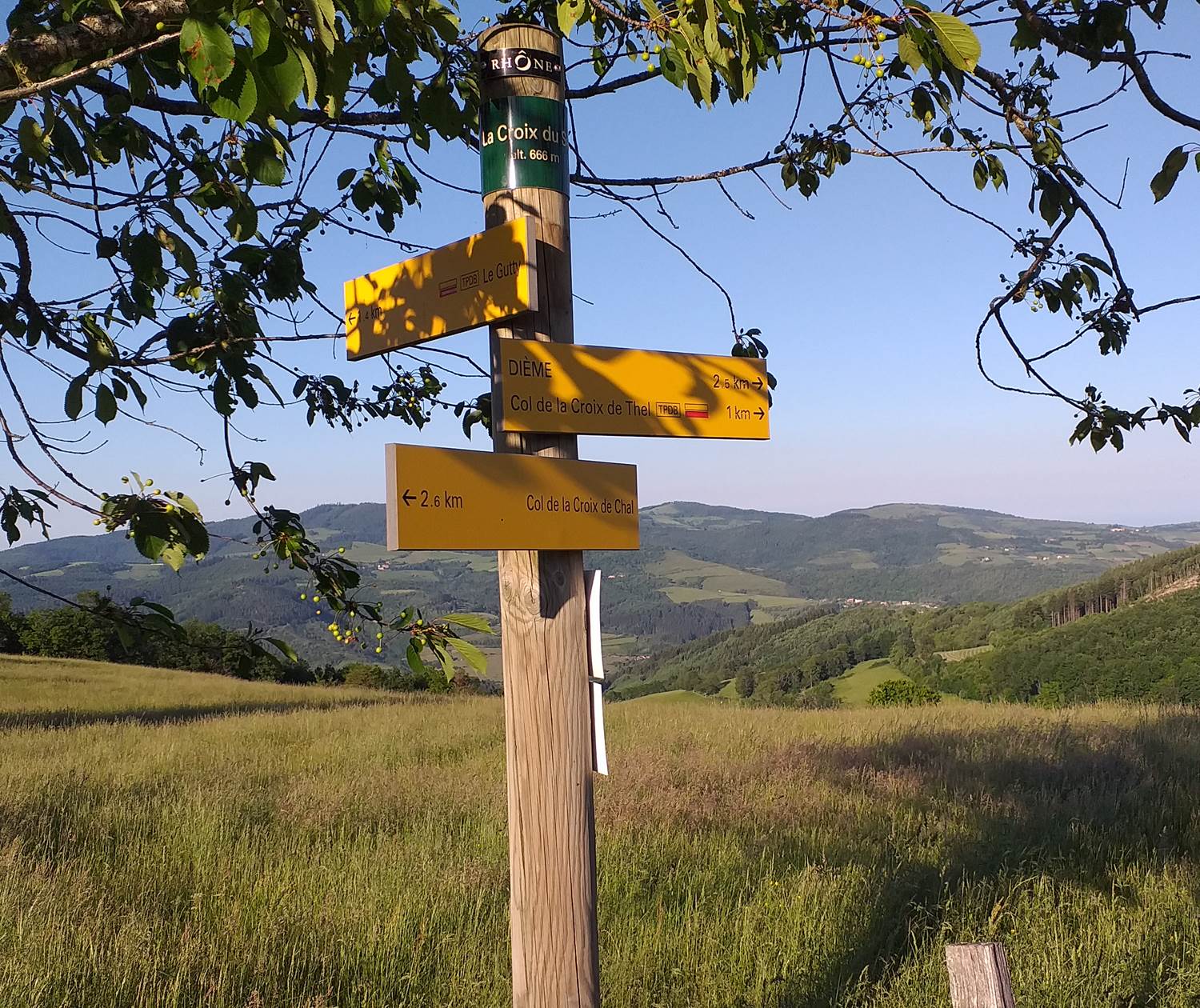 Des sentiers de randonnée au départ de la maison