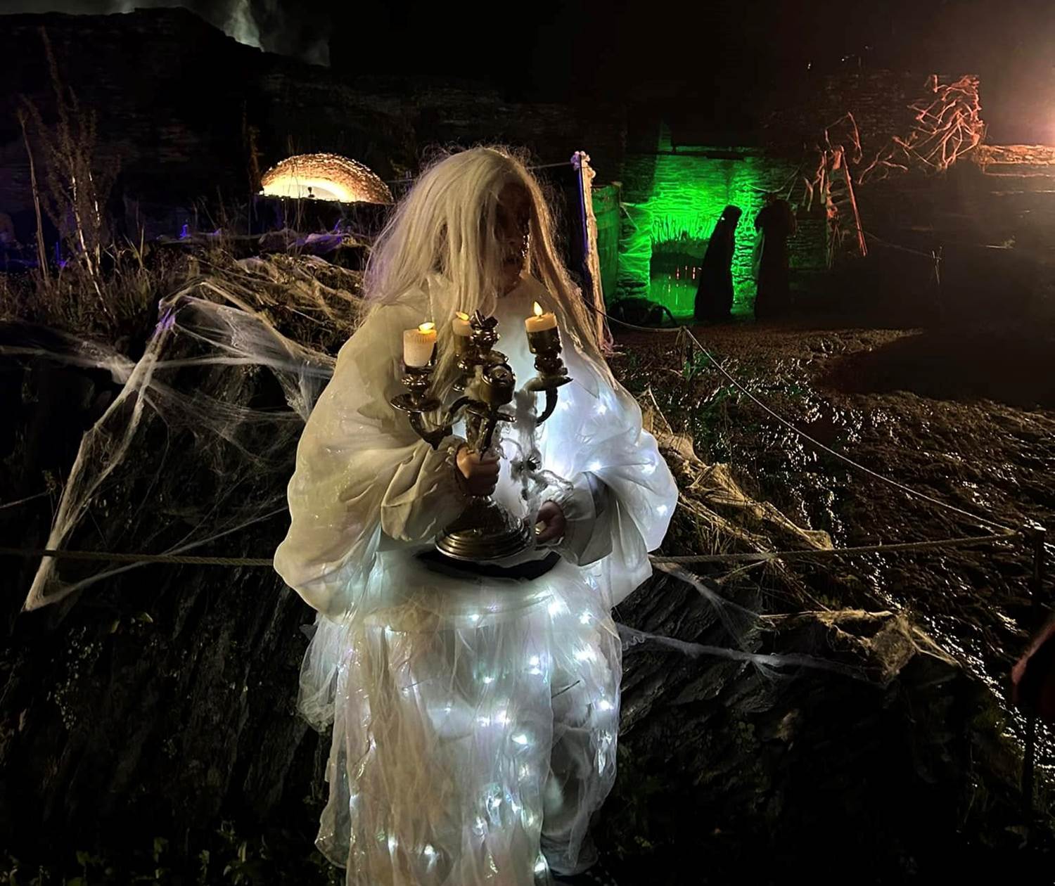 défunte berthe au château féodal de la roche-en-ardenne.