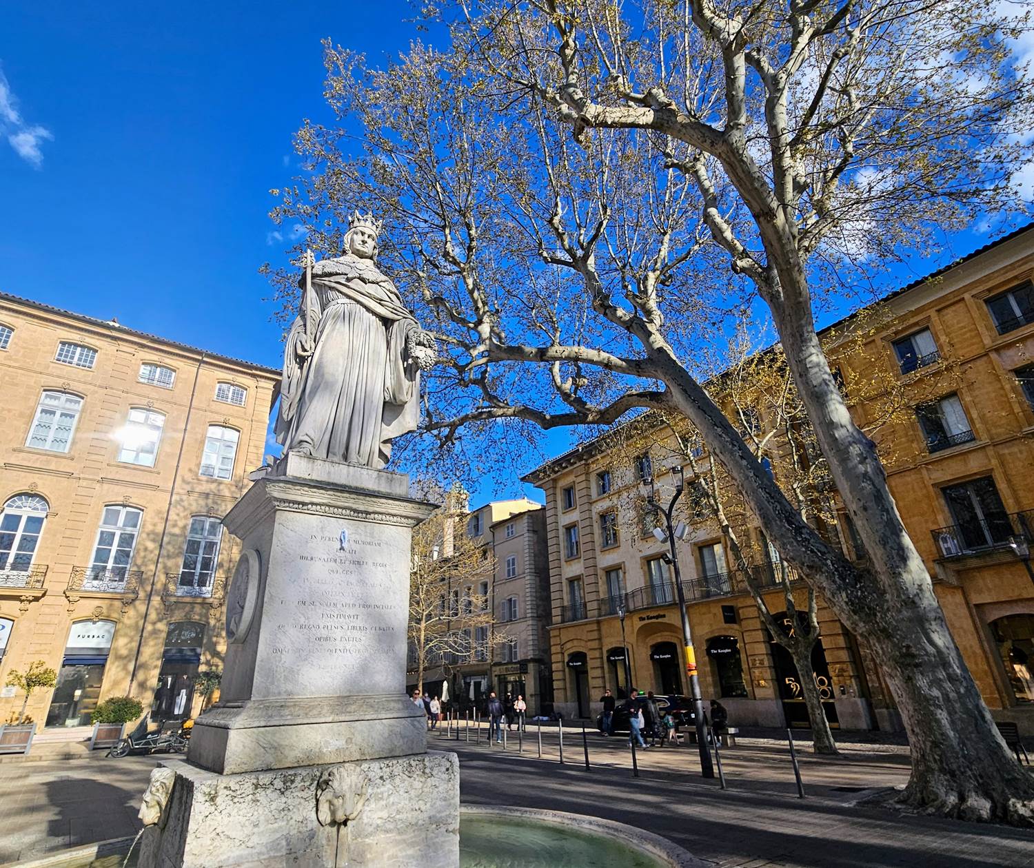 Cours Mirabeau - Fontaine du Roi René