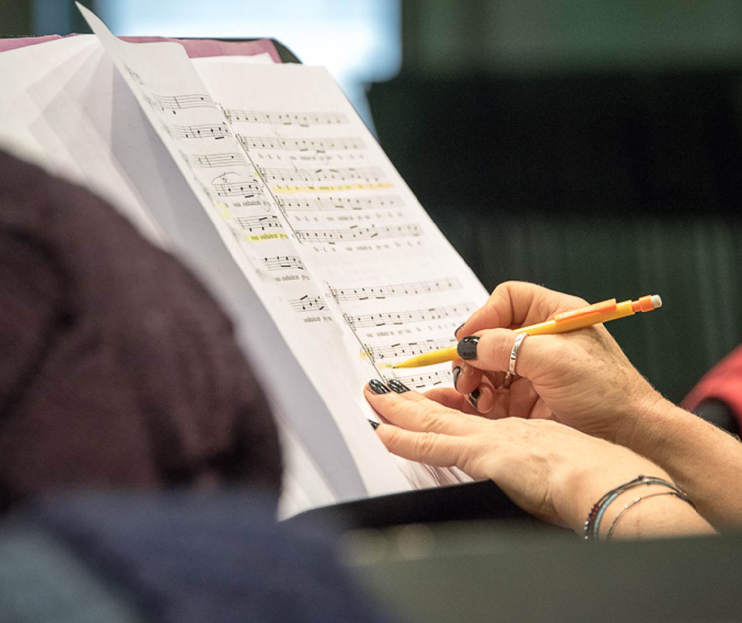 Répétition de chœur