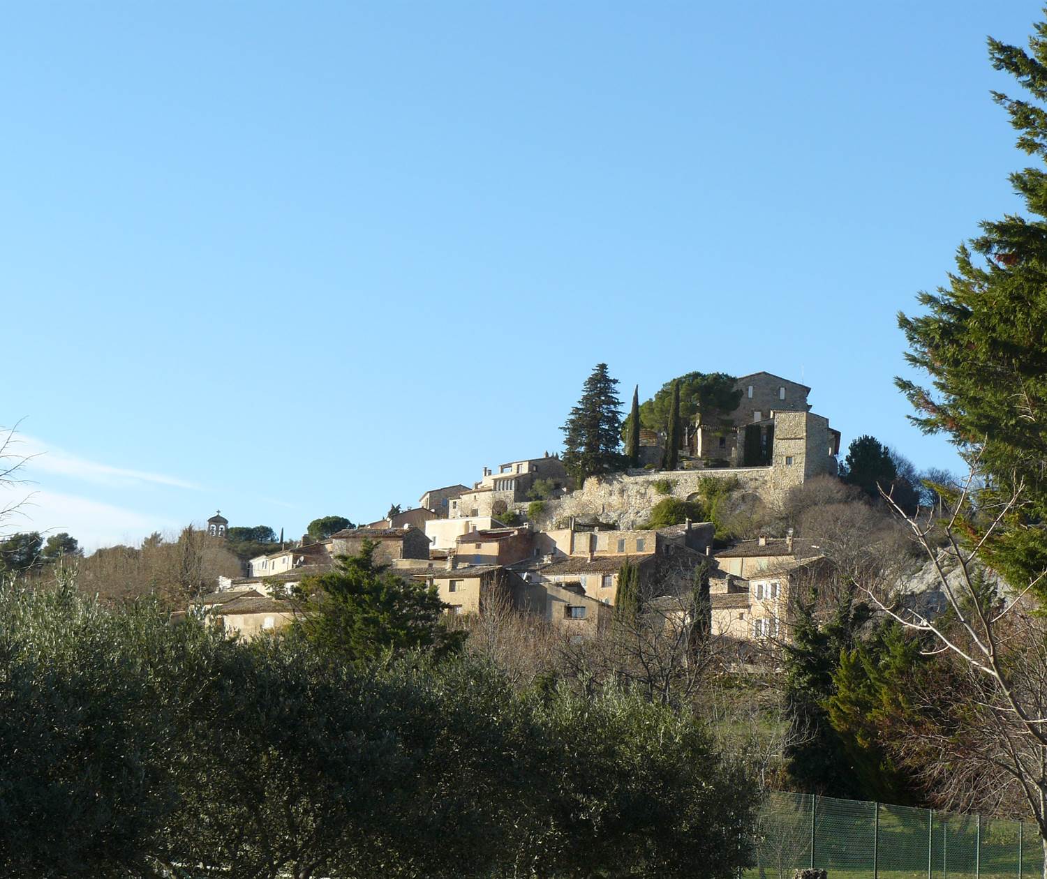 Petit village de Joucas dans le Luberon
