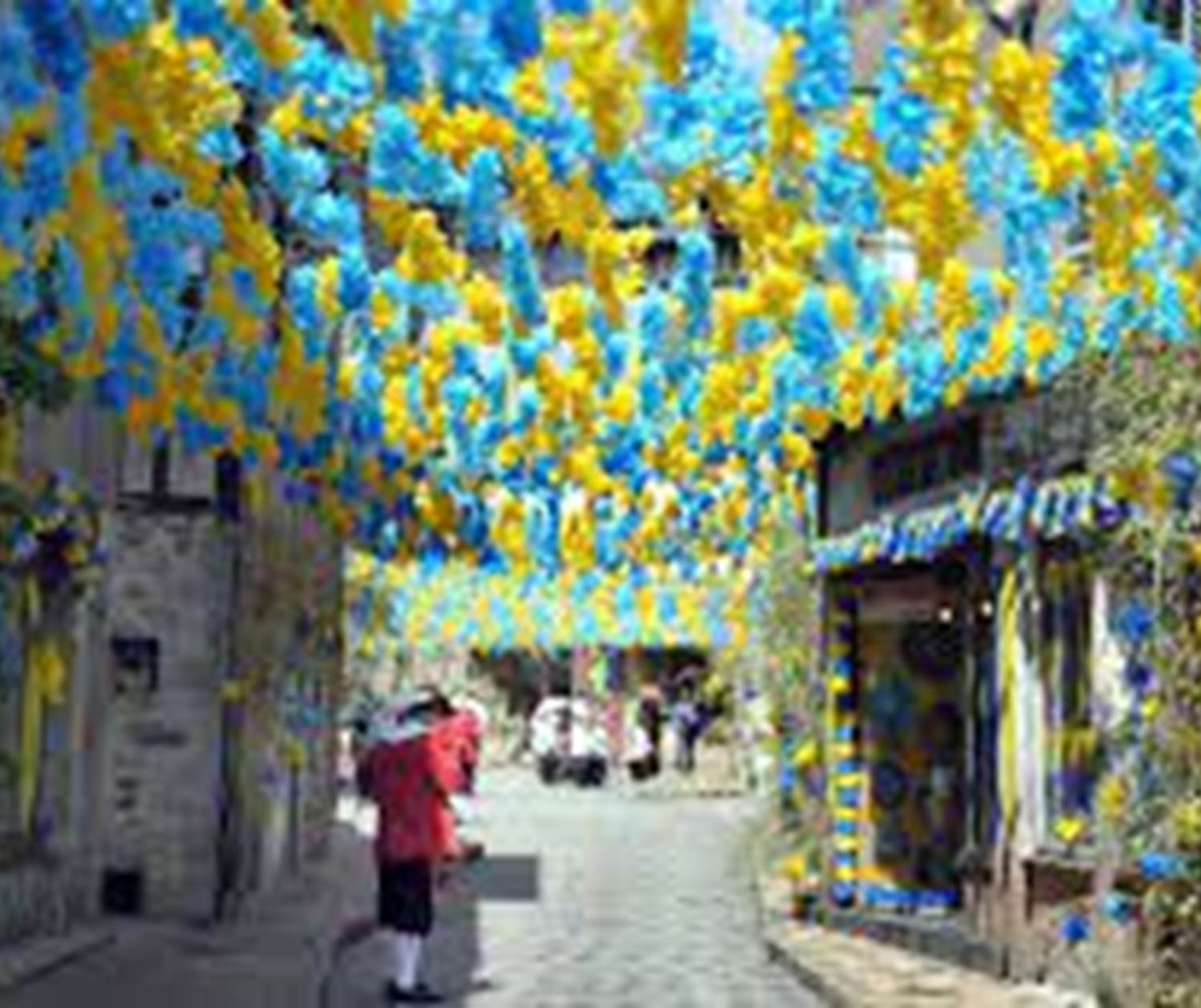 Les terres de la chouette, la cité médiévale en fête à l'occasion des OSTENSIONS