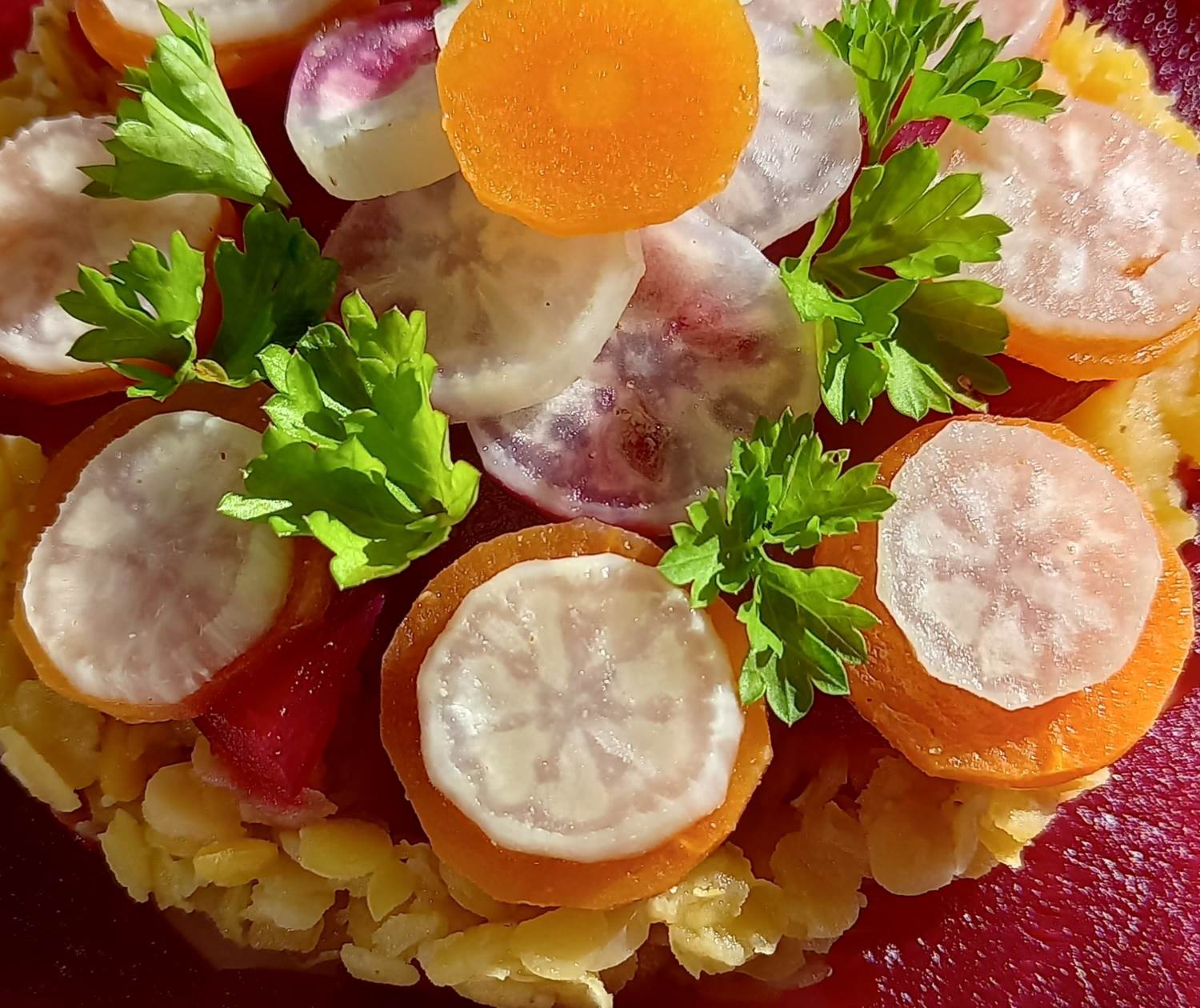 Kergroaz Maner Carpaccio de betterave