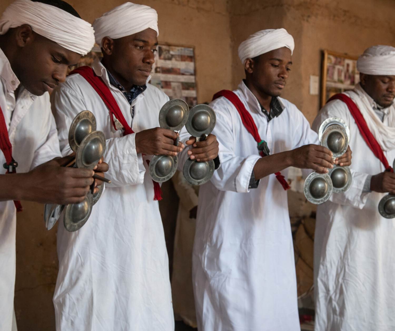 Musique Gnaoua au village de Khamlia