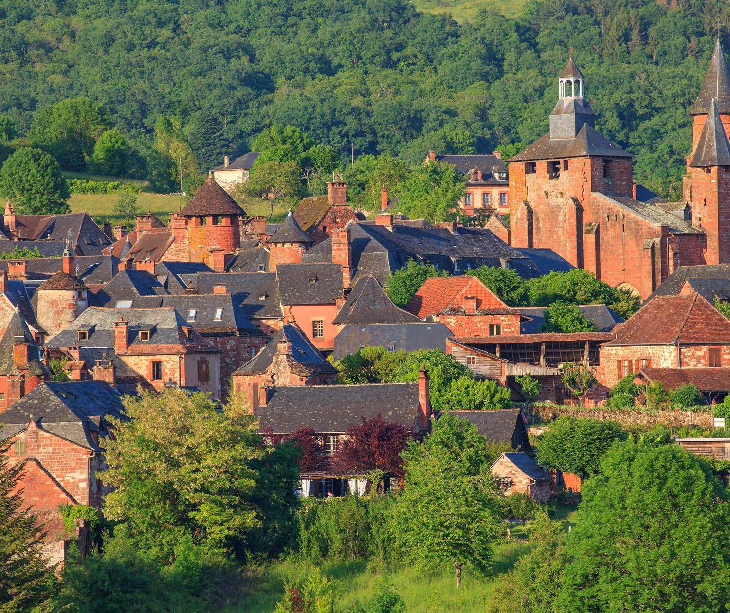 Collonges la rouge correze limousin