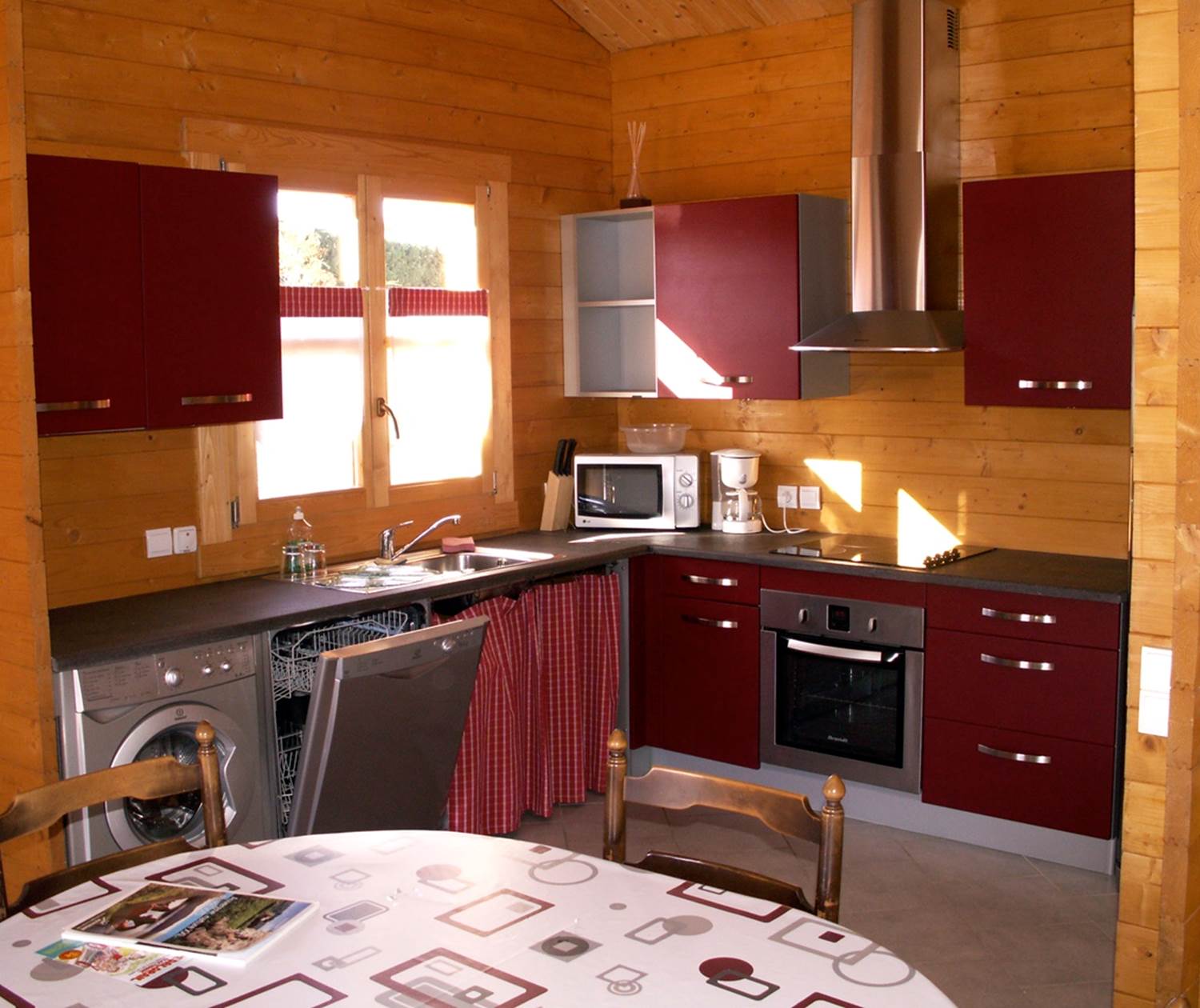 Cuisine dans les Gîtes Bon Air