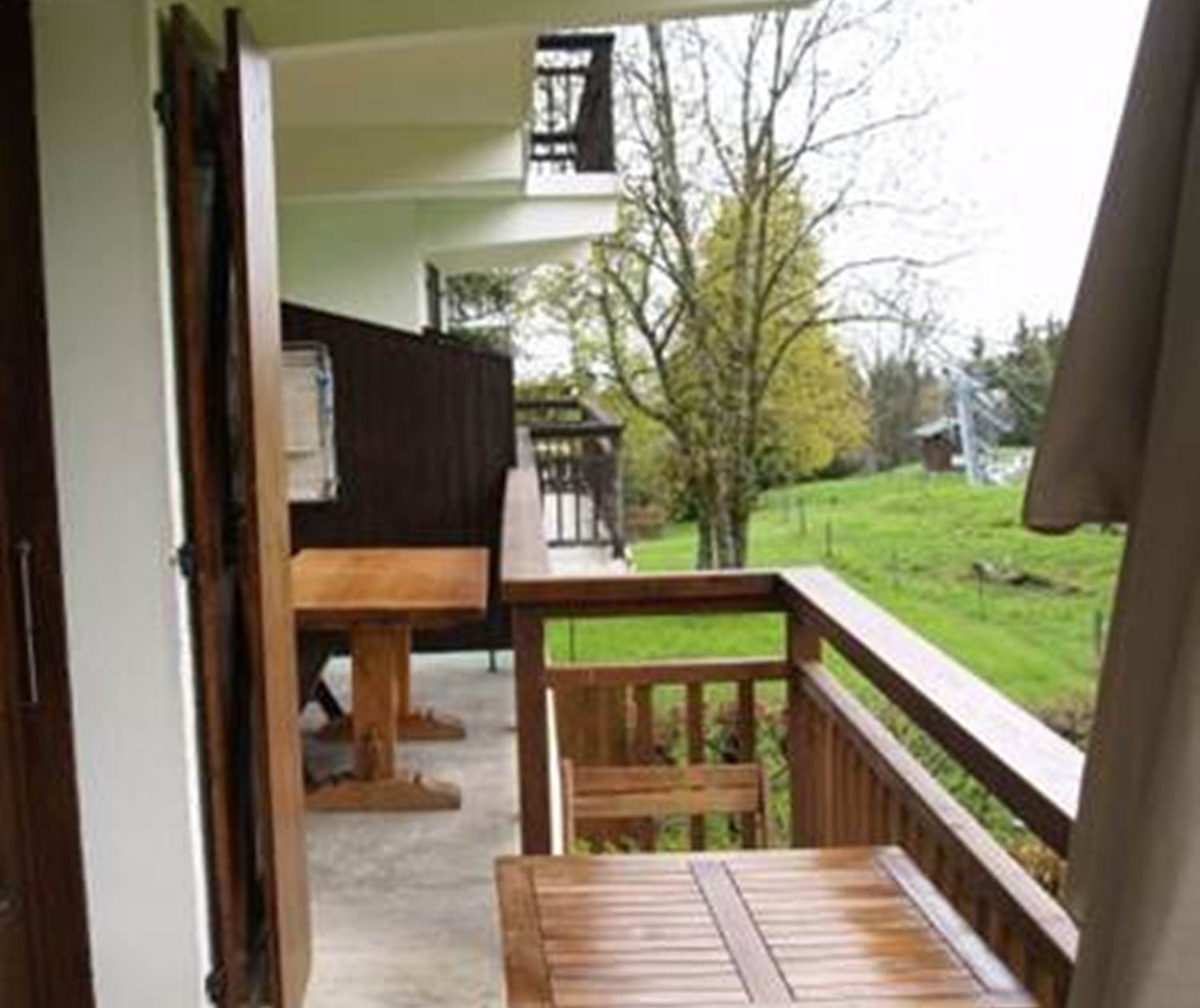 Grand balcon d'angle