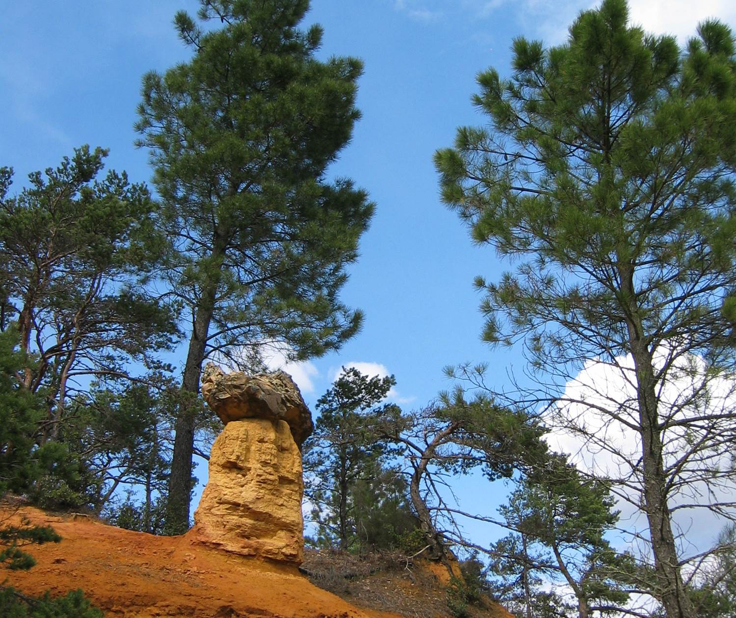 Cheminée de fée Colorado Provençal Provence Rustrel