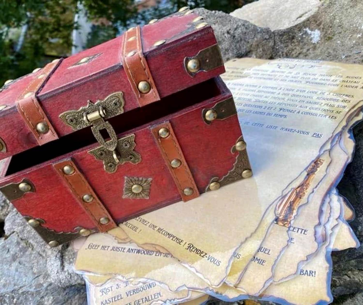 Coffre d'Halloween au Château féodal de La Roche-en-Ardenne