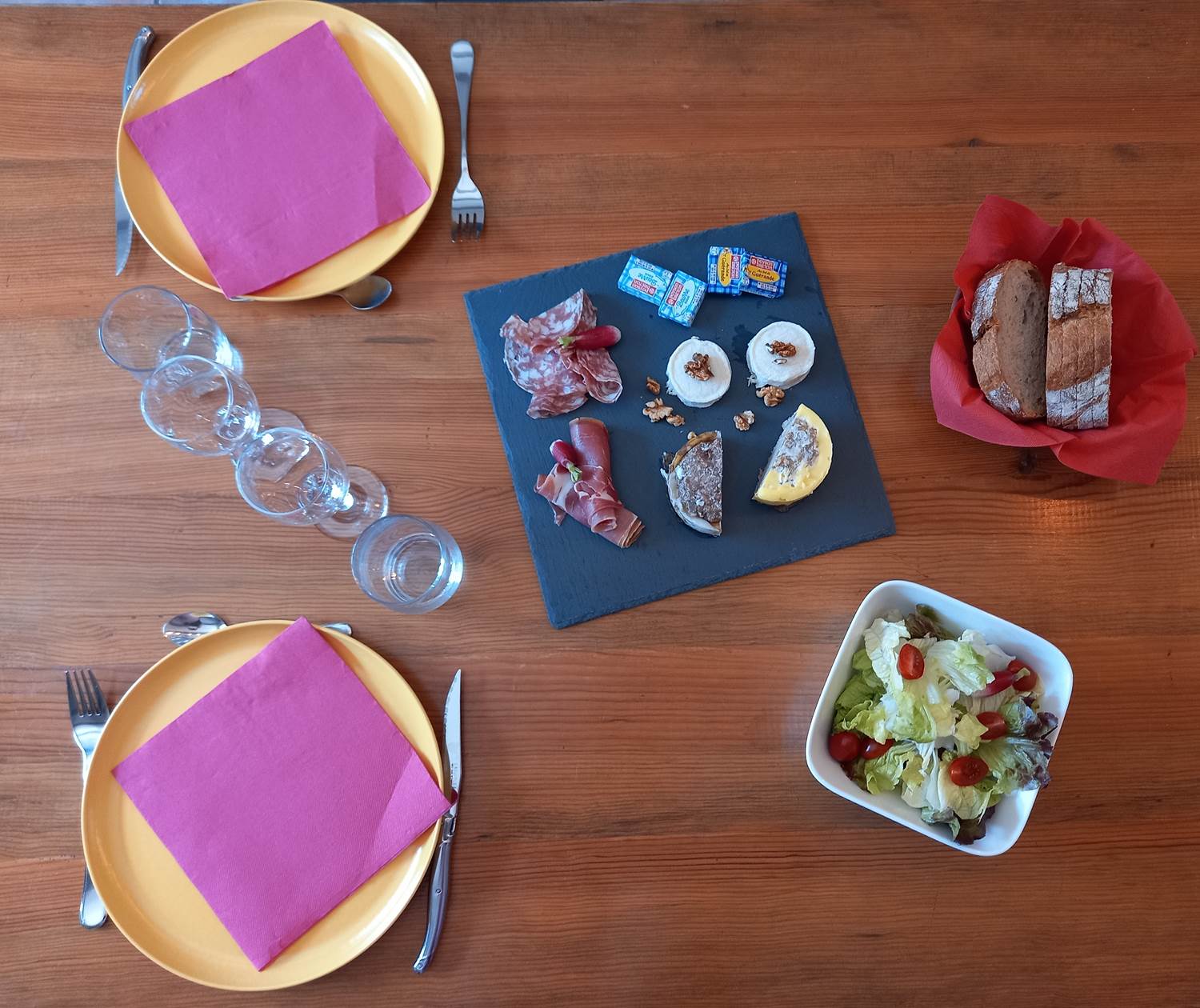 Planche de charcuterie pour 2 personnes