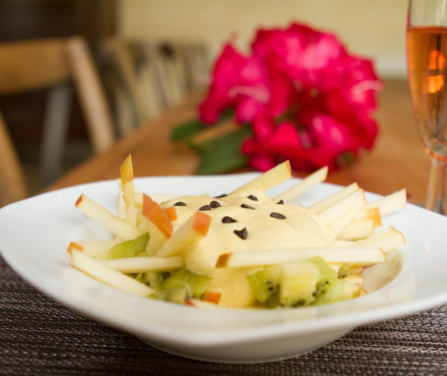 salade de fruits maison des abeilles