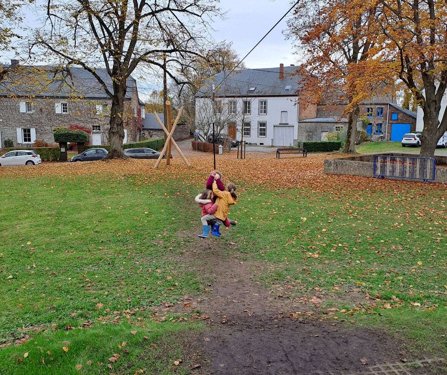 Tyrolienne, Place du Baty