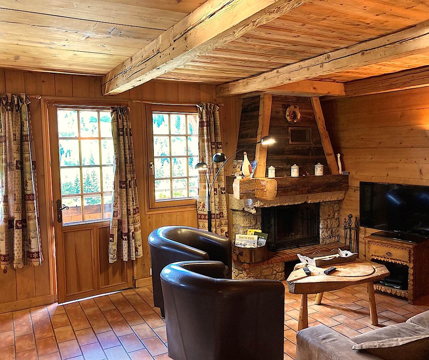 Coin salon appartement 6 personnes