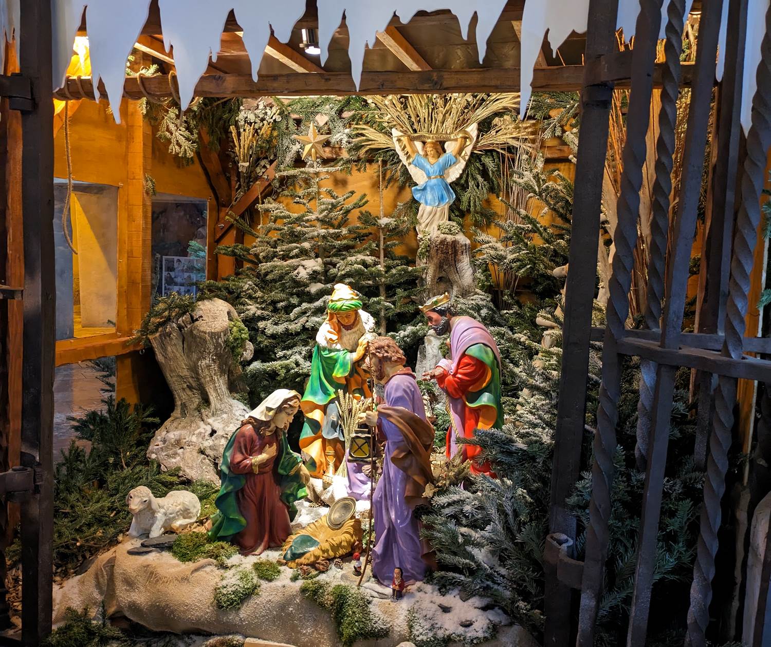 Pessebres place de la Loge