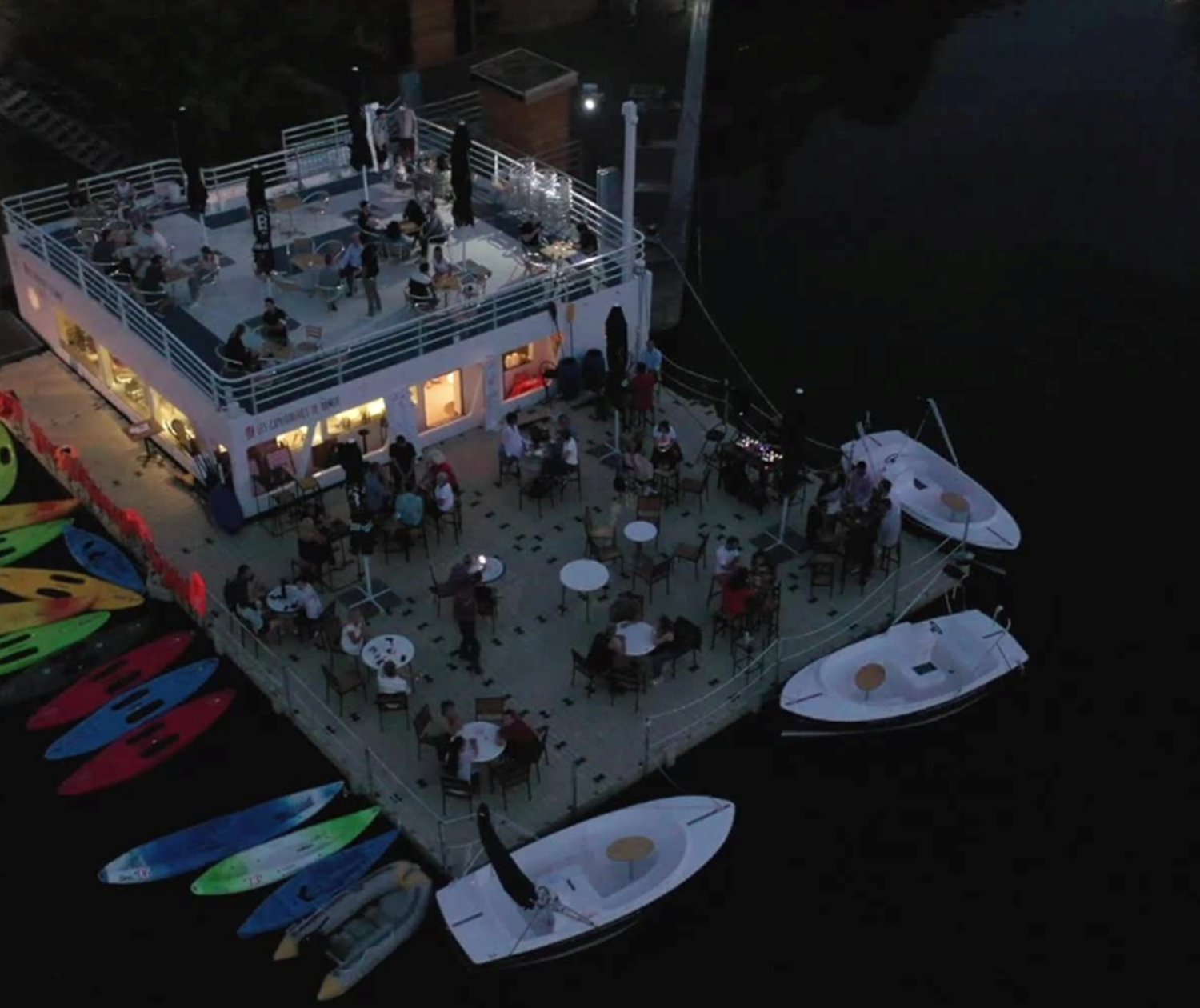 La Capitainerie Boulevard de la Meuse - soir