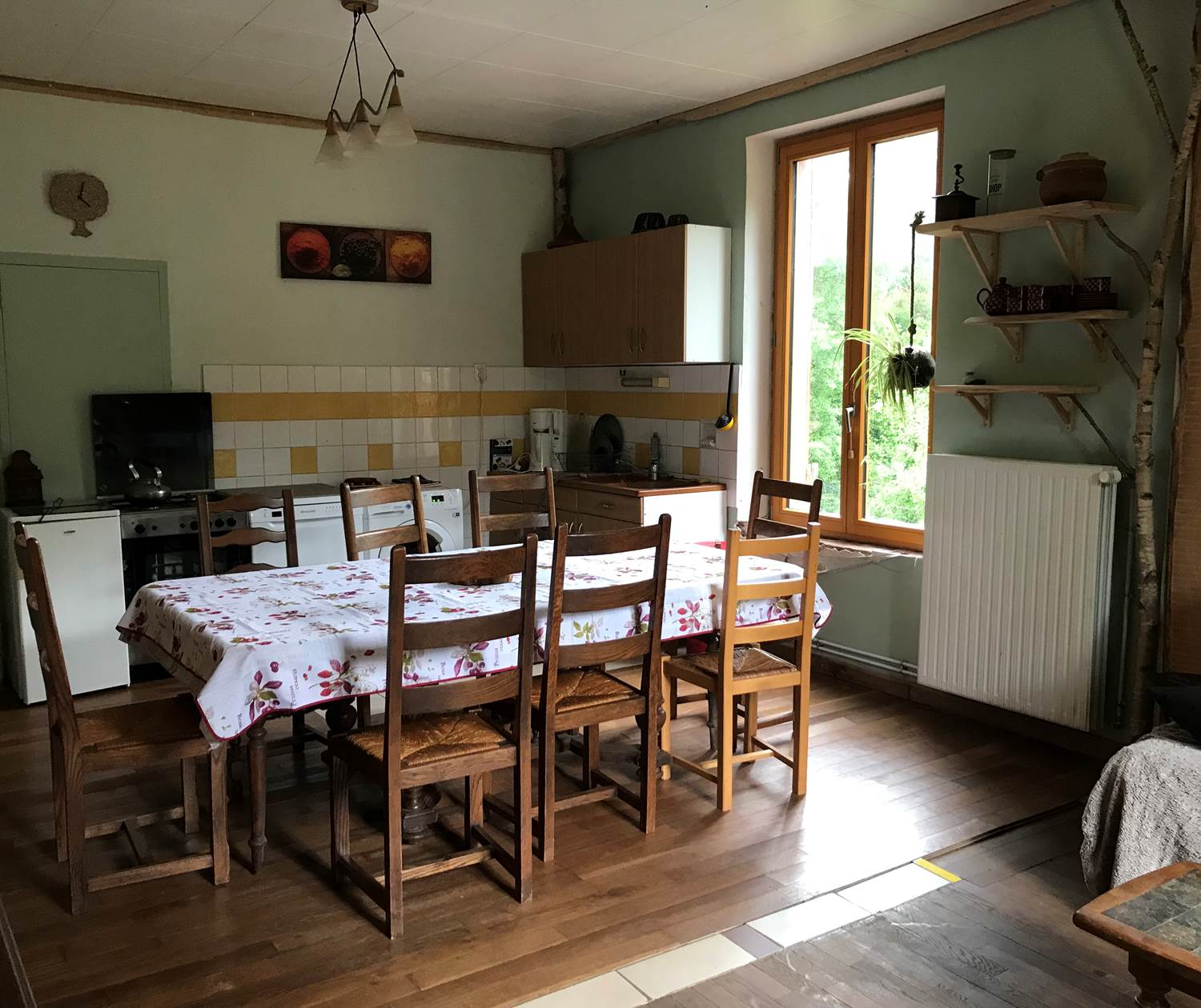 salle à manger petits déjeuner tables d'hote